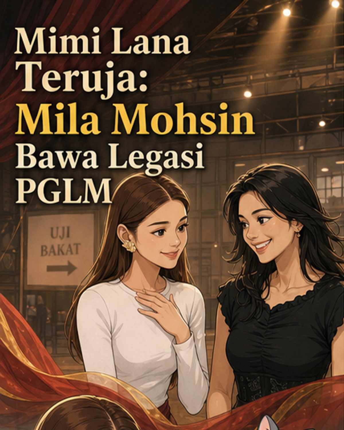 Mila Mohsin terajui PGLM, warisi legasi ibu