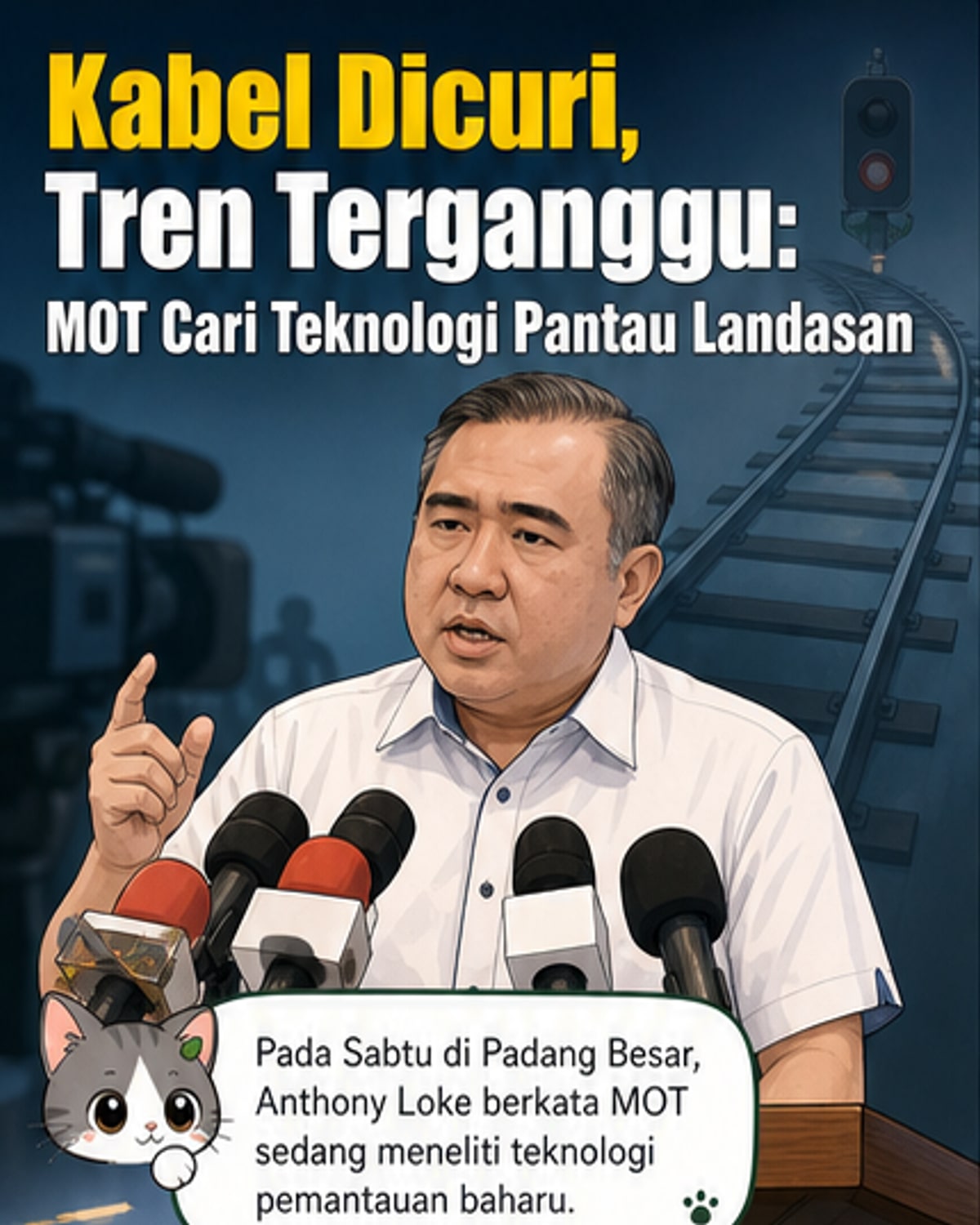 MOT kaji teknologi pantau kecurian kabel landasan