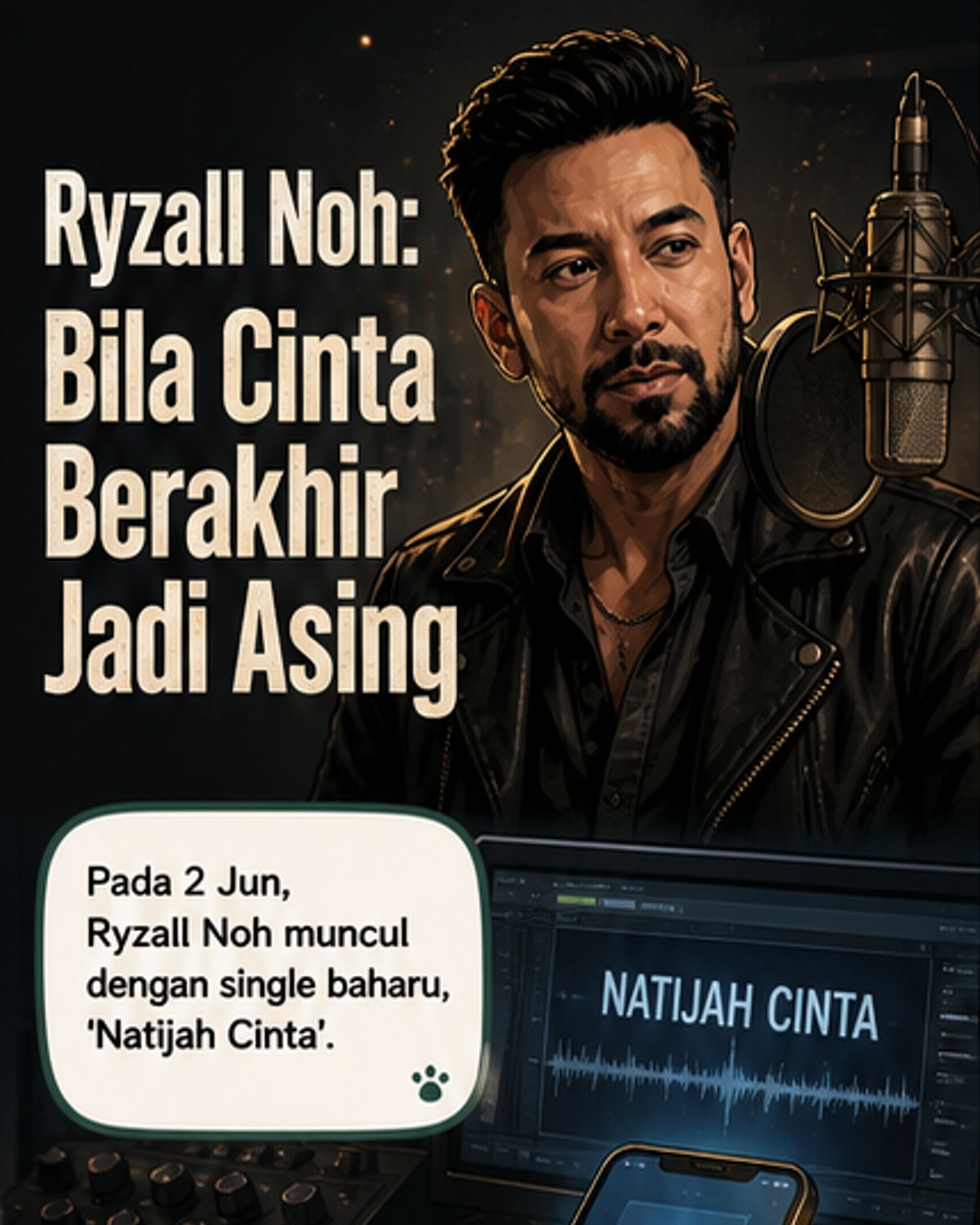 Ryzall Noh Bongkar Realiti Patah Hati
