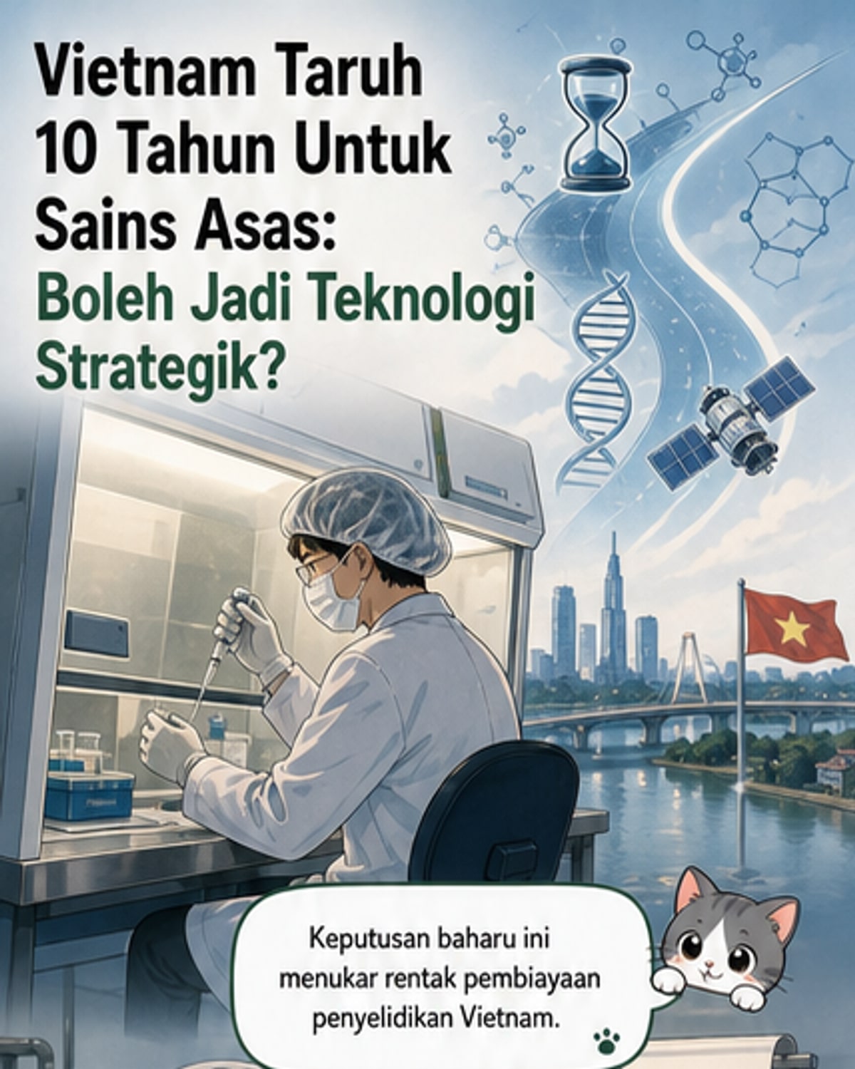 Vietnam utamakan penyelidikan asas teknologi strategik
