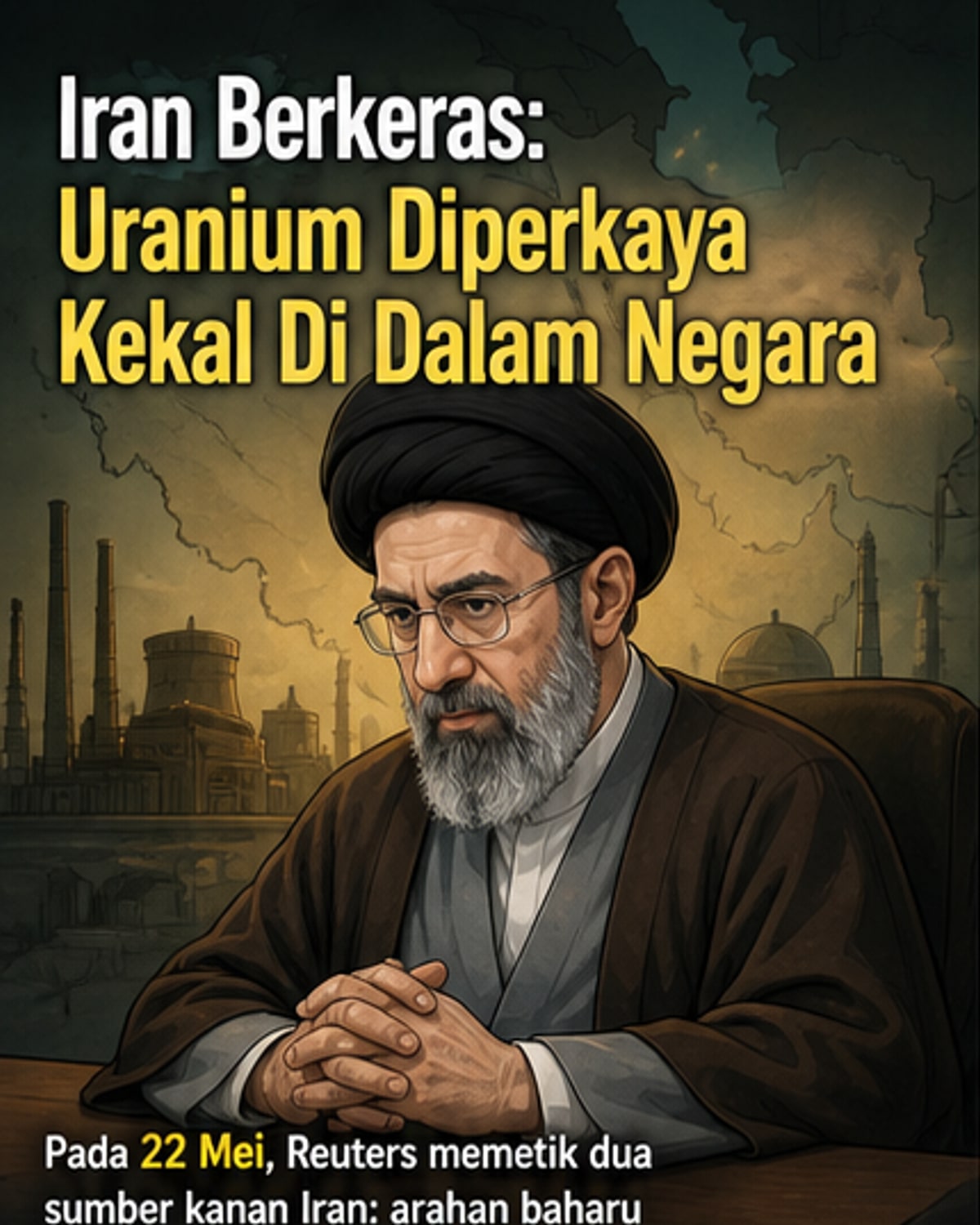 Iran kekal simpan uranium diperkaya