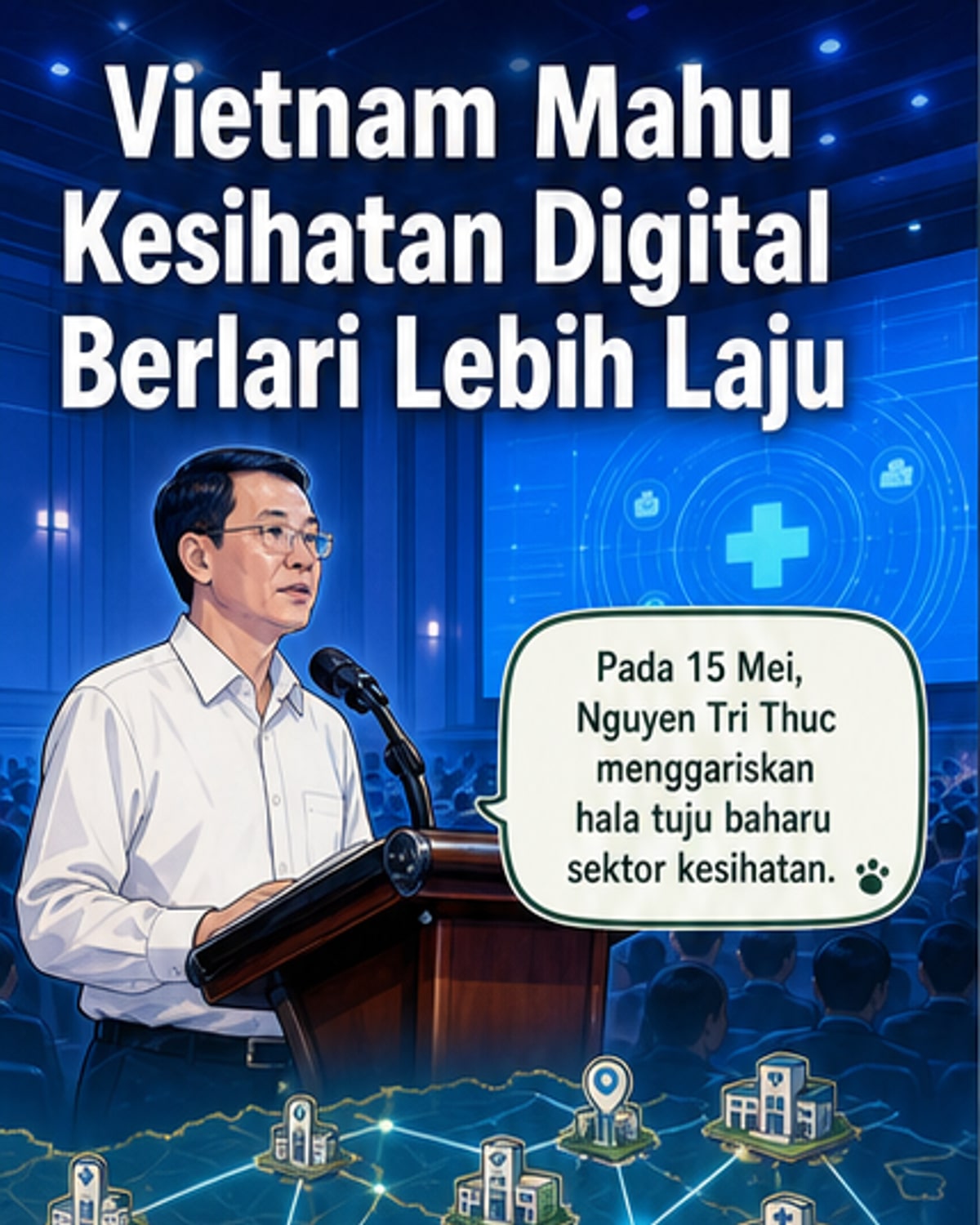 Vietnam lancar inovasi teknologi kesihatan strategik