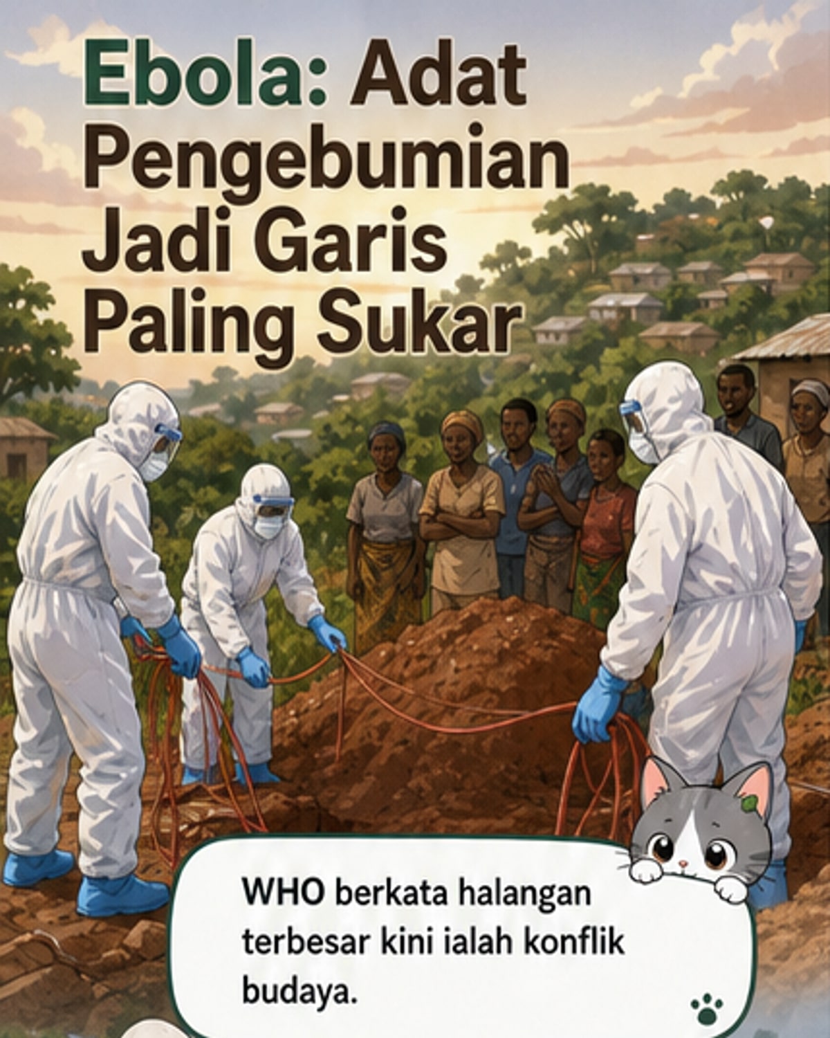 Konflik budaya halang kawalan Ebola