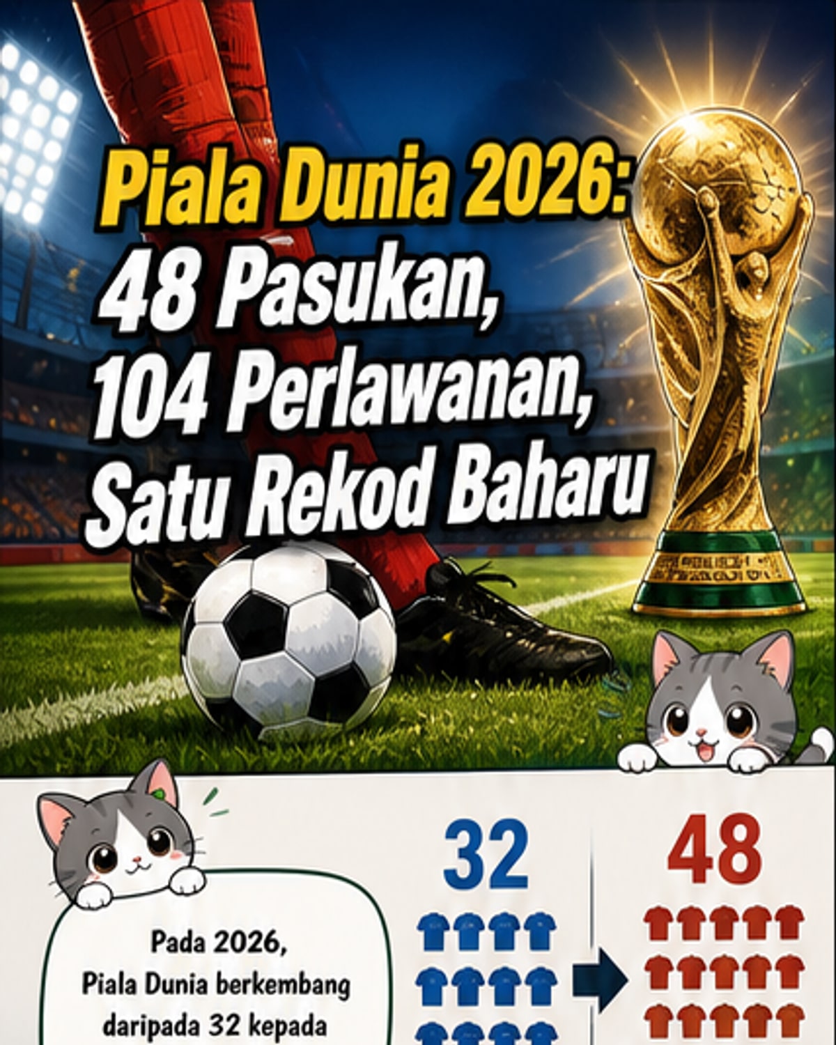 Piala Dunia 2026: Rekod Terbesar dalam Sejarah