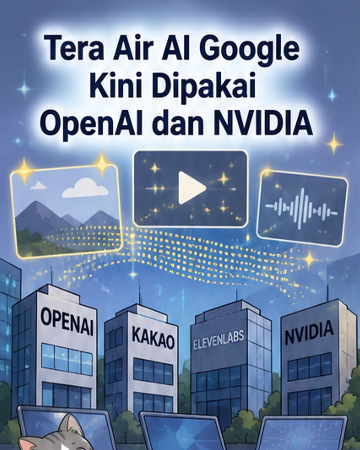 AI kini ditanda, bukan disamar
