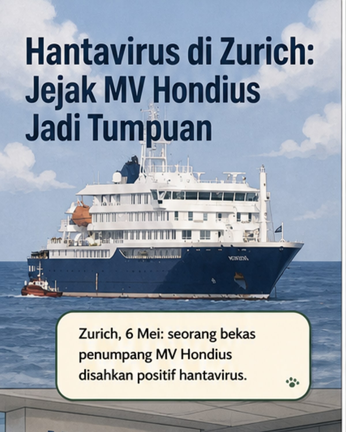 Pesakit Hantavirus Dirawat di Zurich