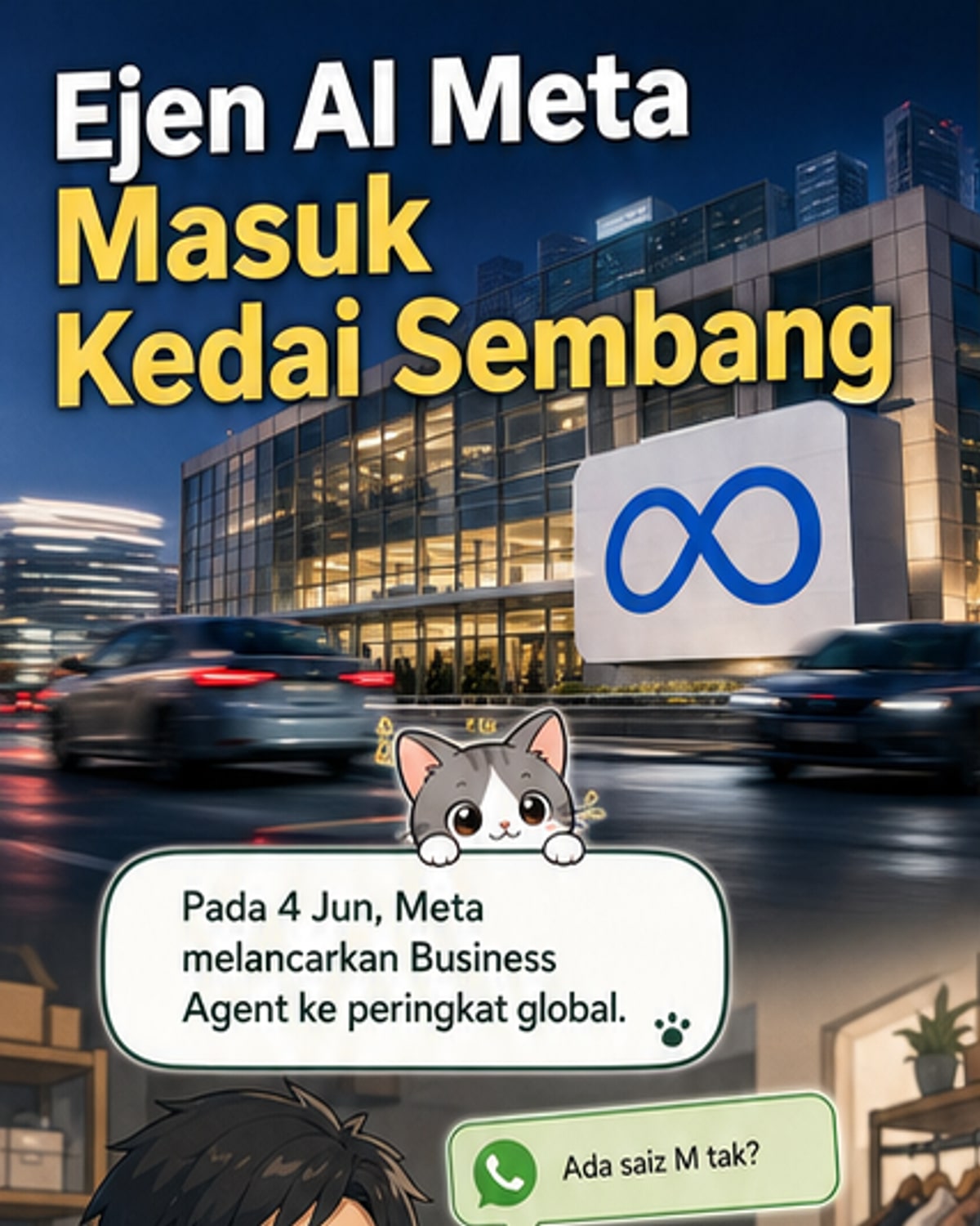 Meta luncur Ejen Perniagaan global