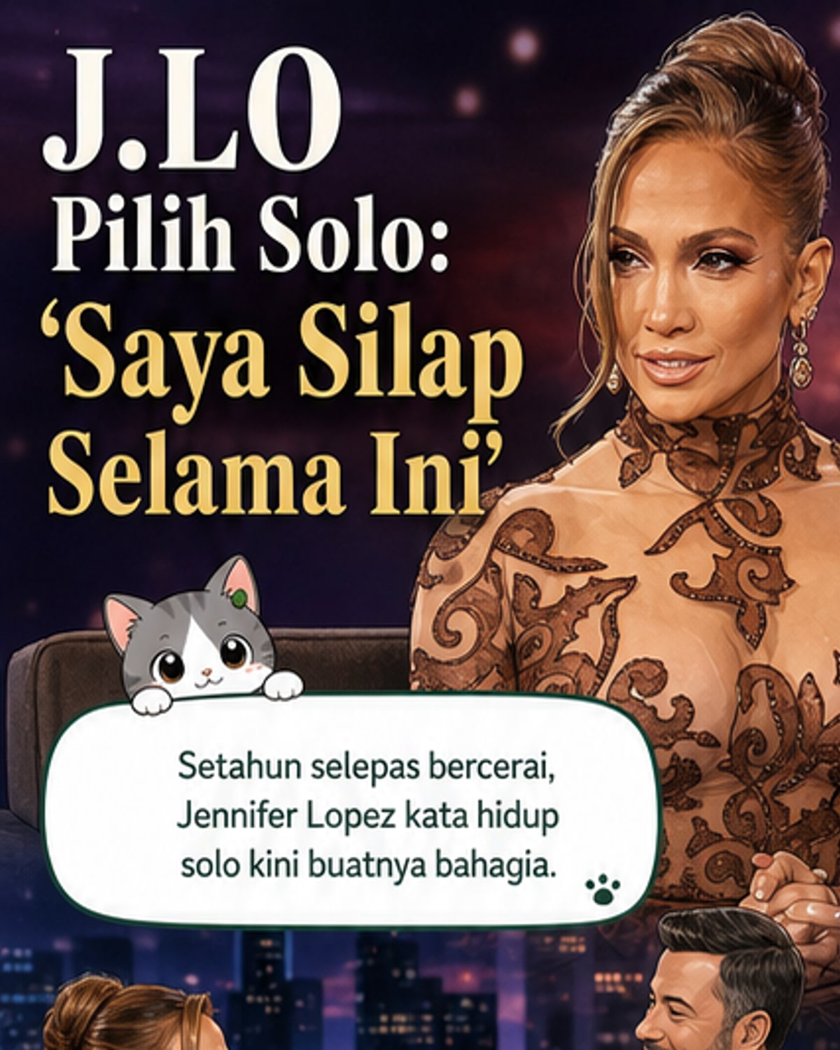 J.Lo: Saya Silap Tidak Solo Lebih Awal