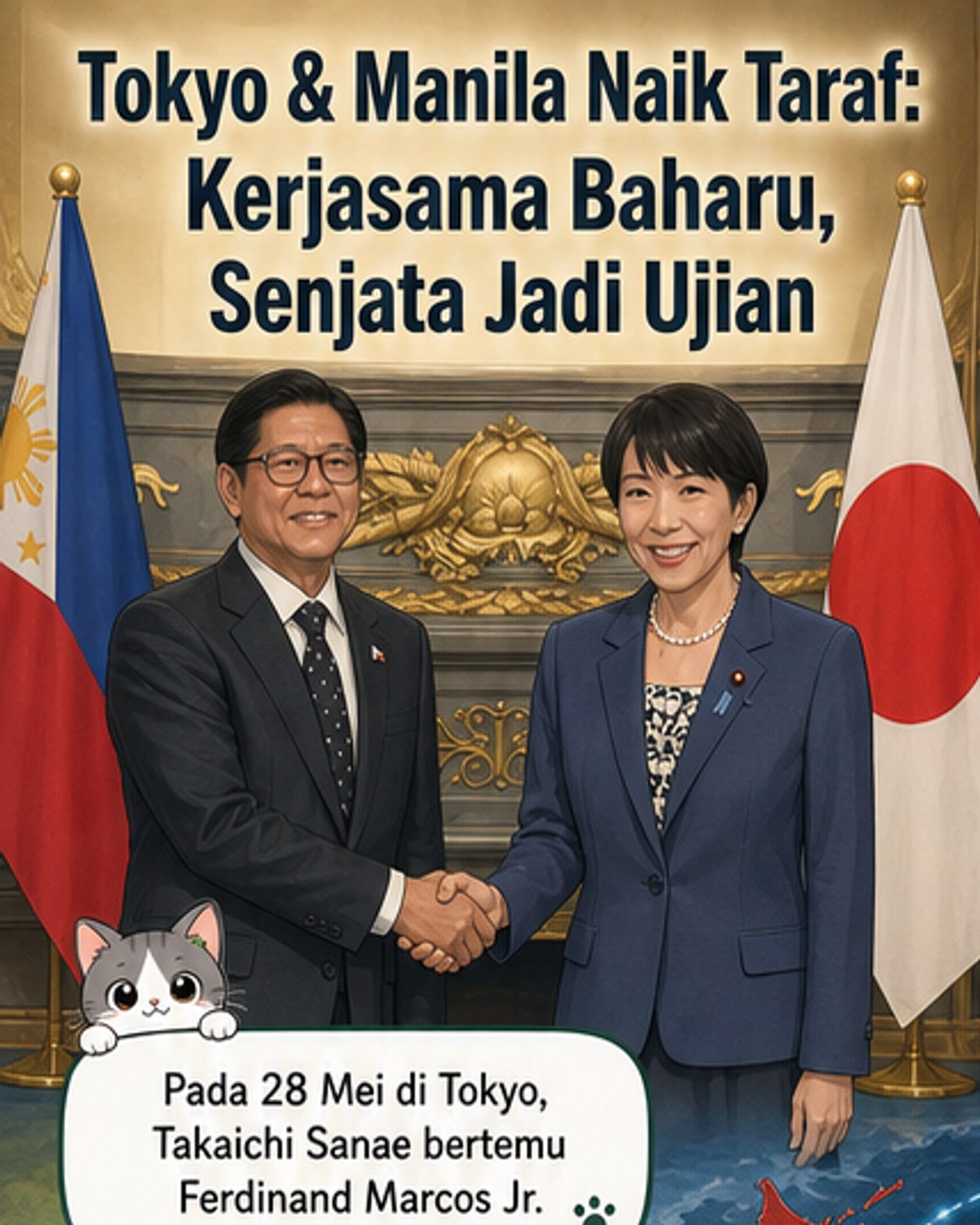 Jepun & Filipina Naik Taraf Hubungan