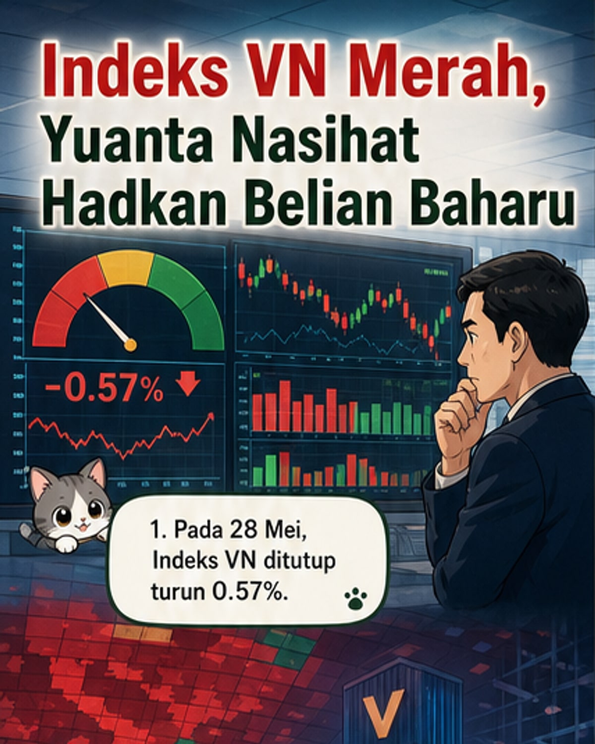 Pasar Saham Vietnam Melemah, Vingroup Pulih
