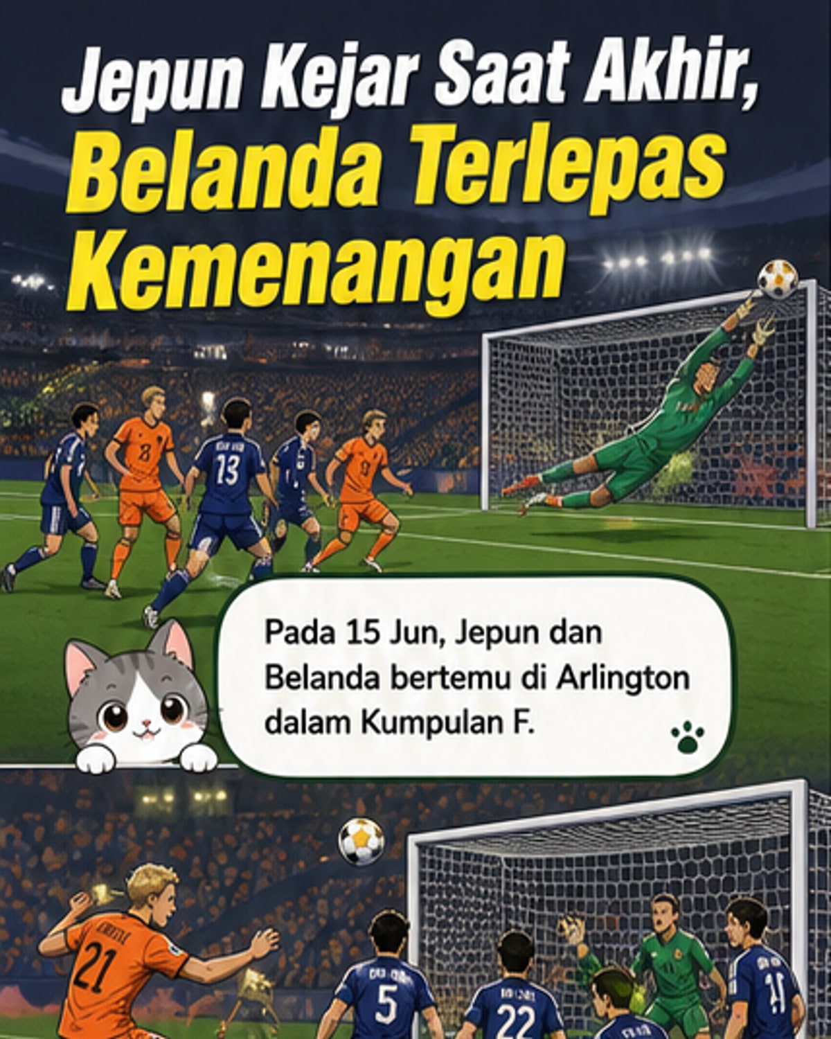 Jepun Selamatkan Diri di Minit Akhir