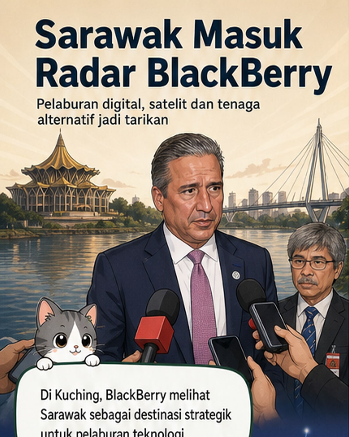Sarawak jadi tumpuan pelaburan teknologi global