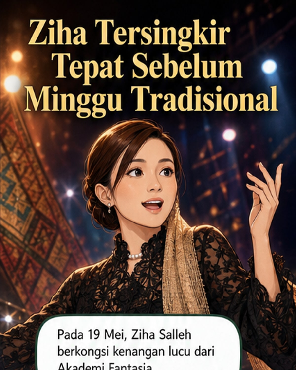 Ziha Salleh Gagal Bawa Zapin di AF