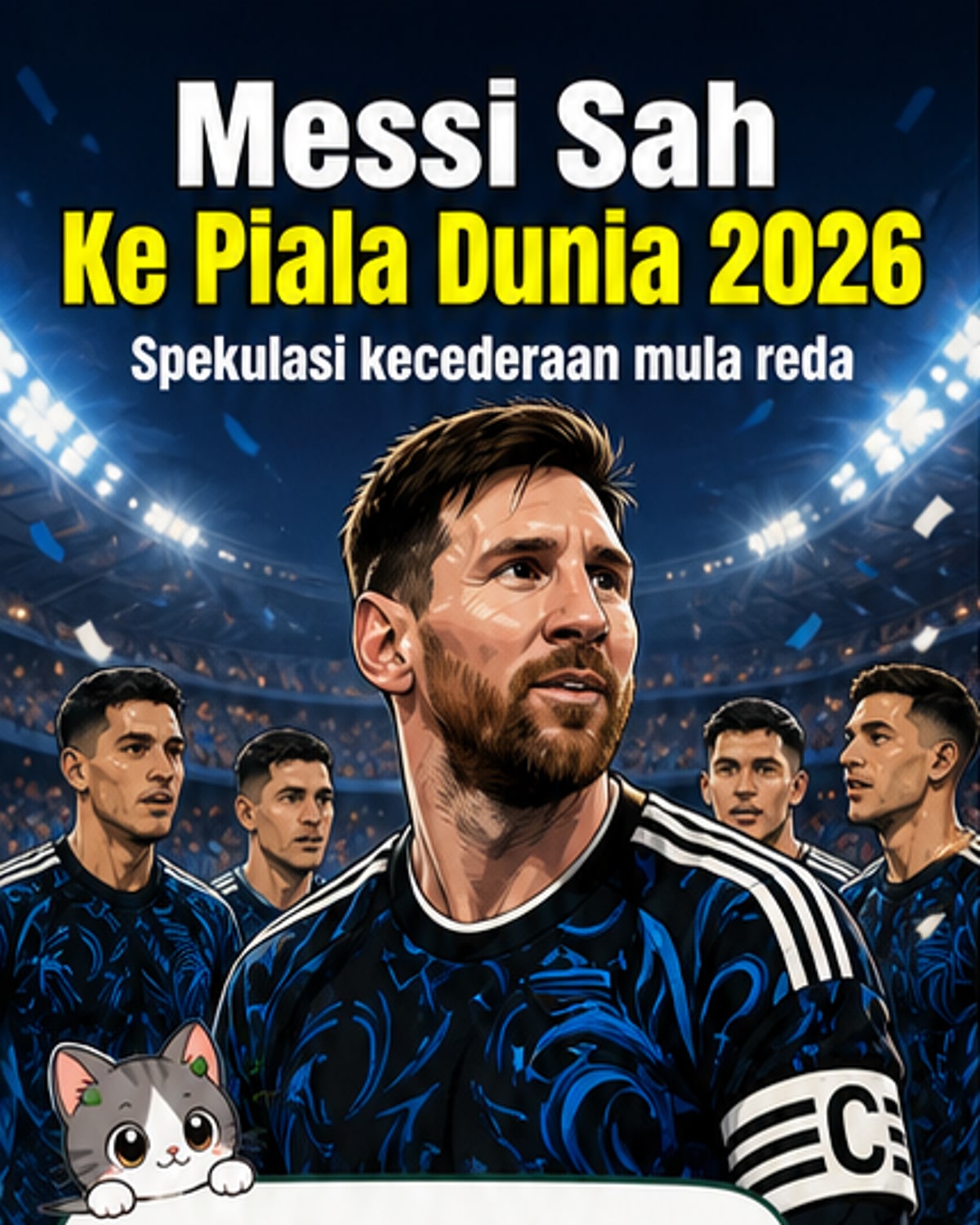 Messi sah ke Piala Dunia 2026