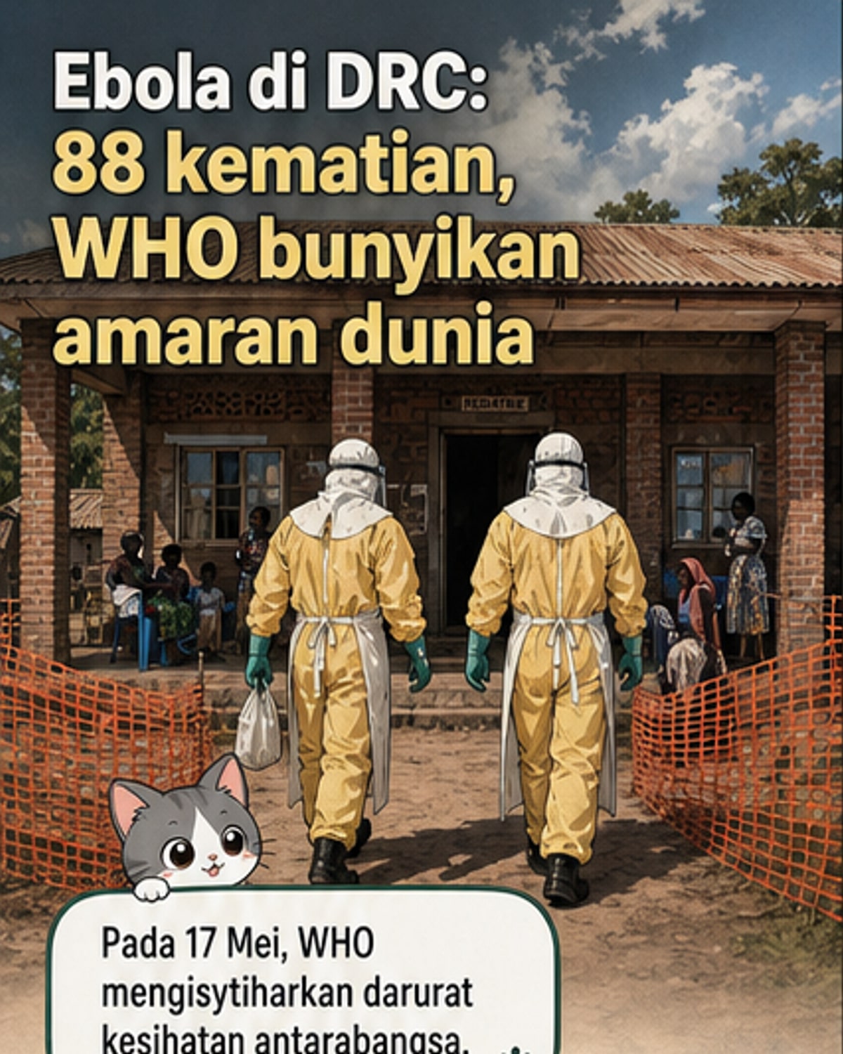 WHO isytihar darurat kesihatan antarabangsa