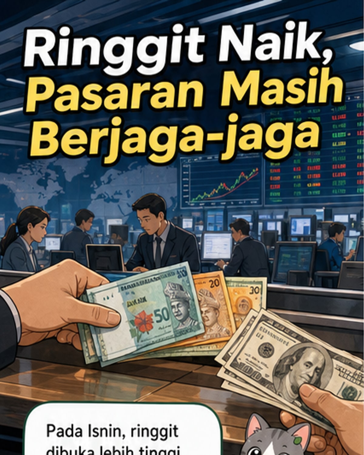 Ringgit mengukuh meskipun ketegangan geopolitik