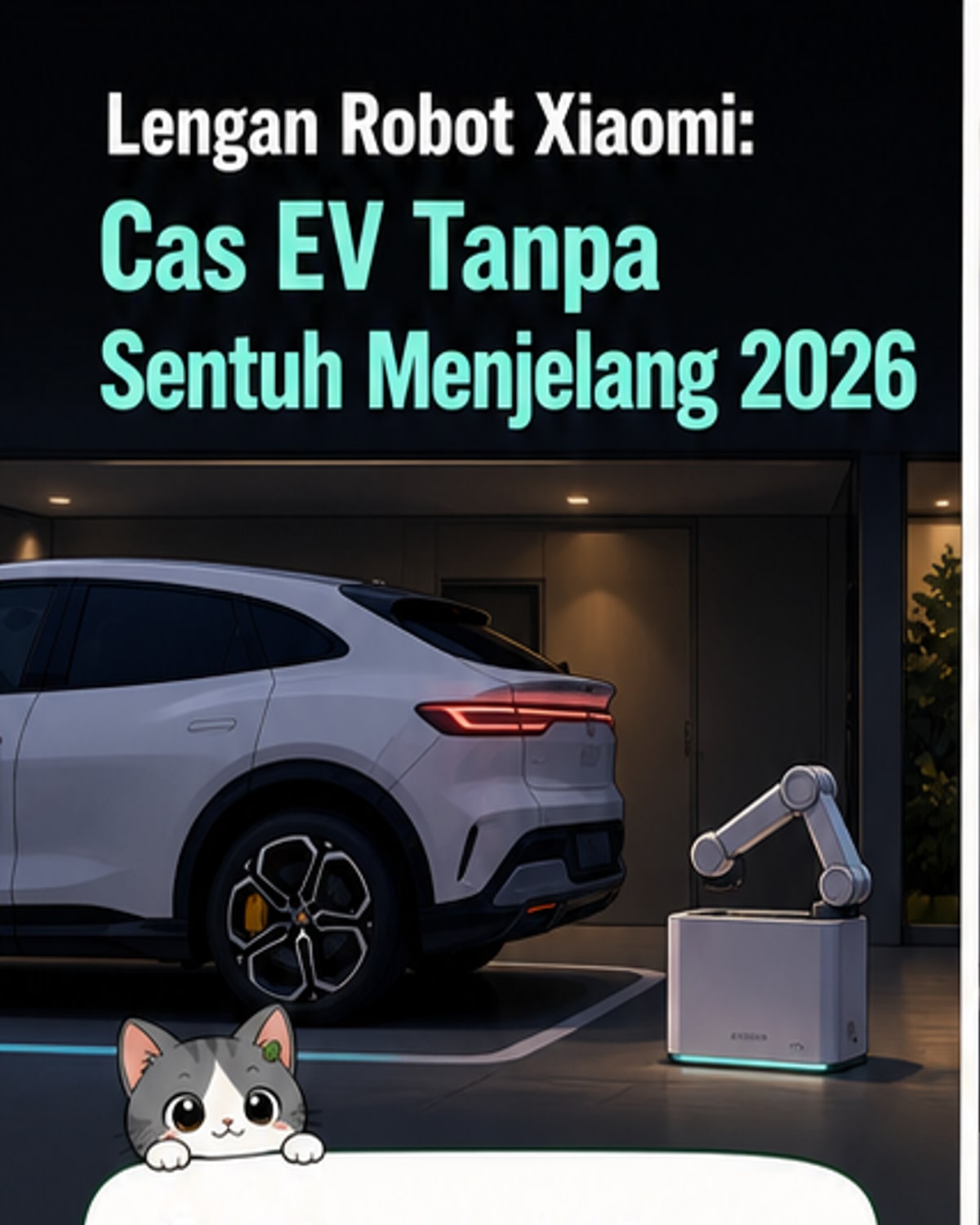 Xiaomi lancar lengan robot cas EV