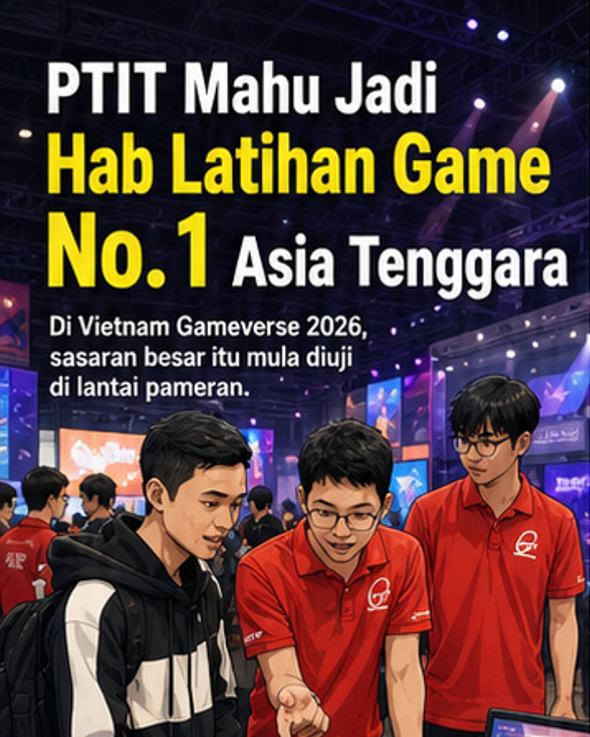 Akademi Teknologi Vietnam Sasar Latihan Game No. 1 ASEAN