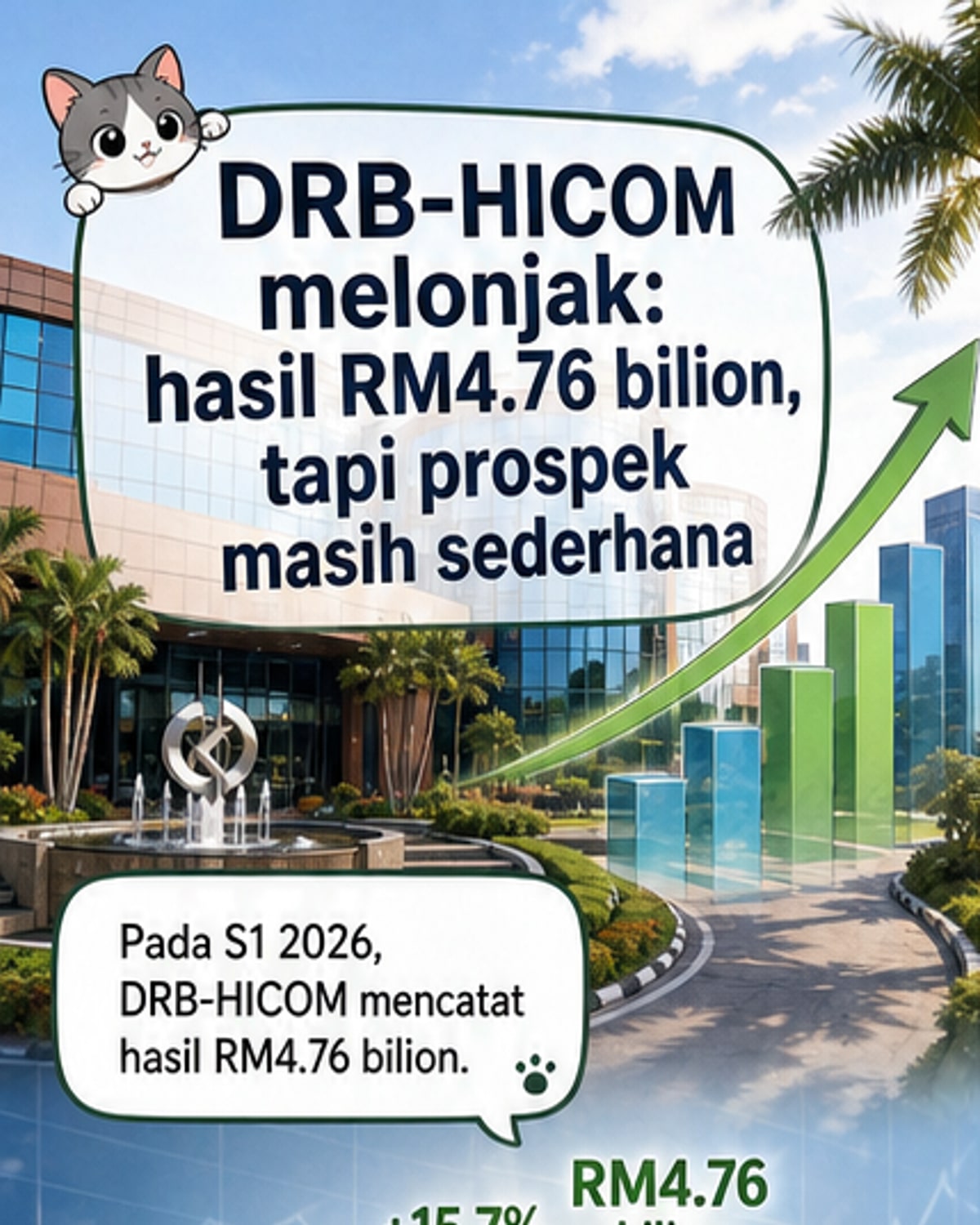 DRB-HICOM Catat Hasil RM4.76 Bilion