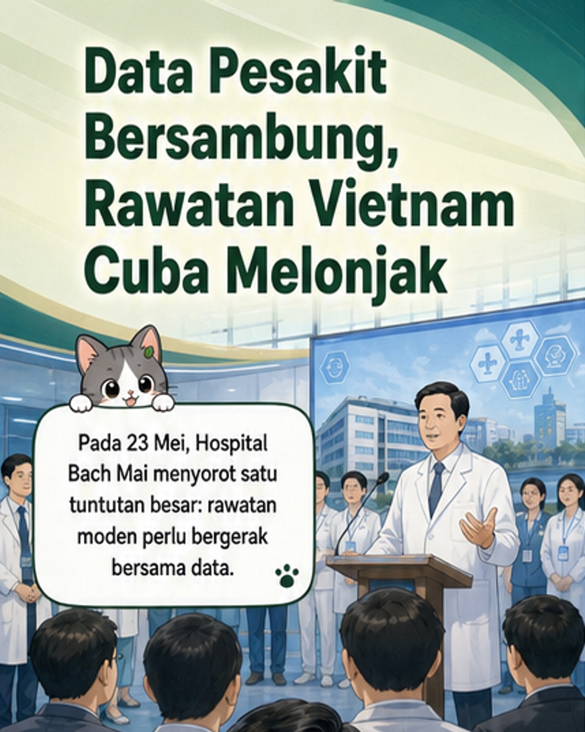 Vietnam sambung data kesihatan untuk rawatan lebih baik