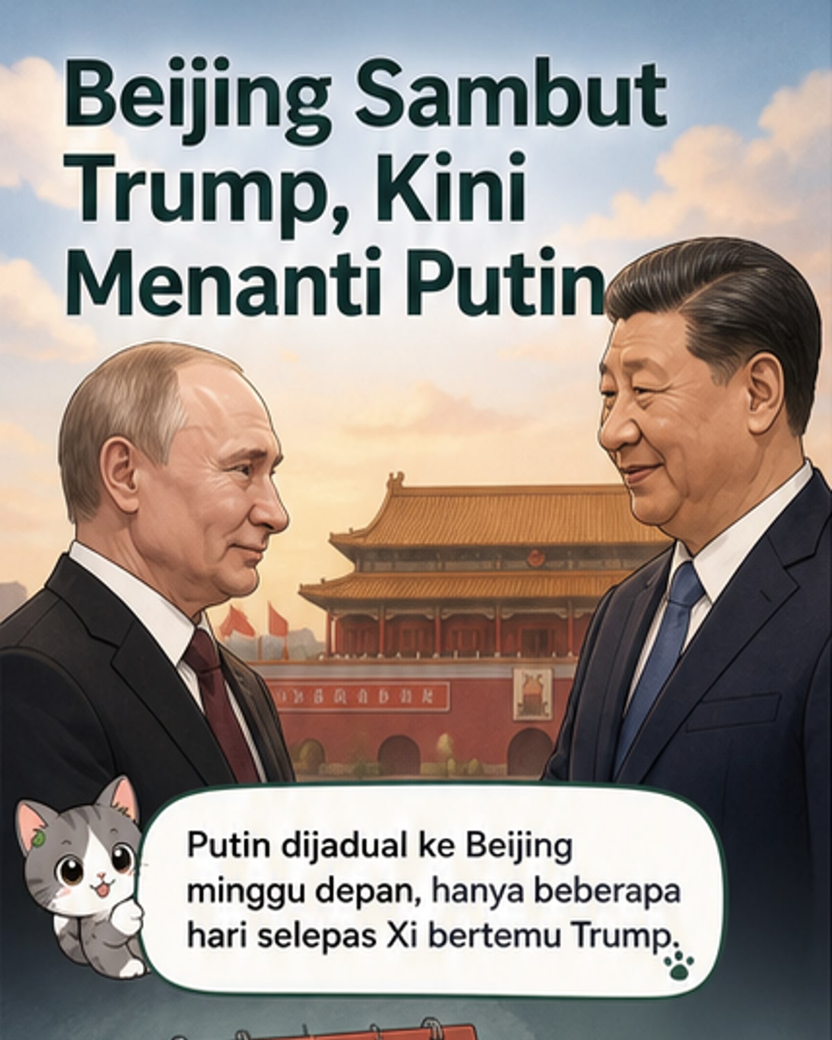 Putin lawat China minggu depan