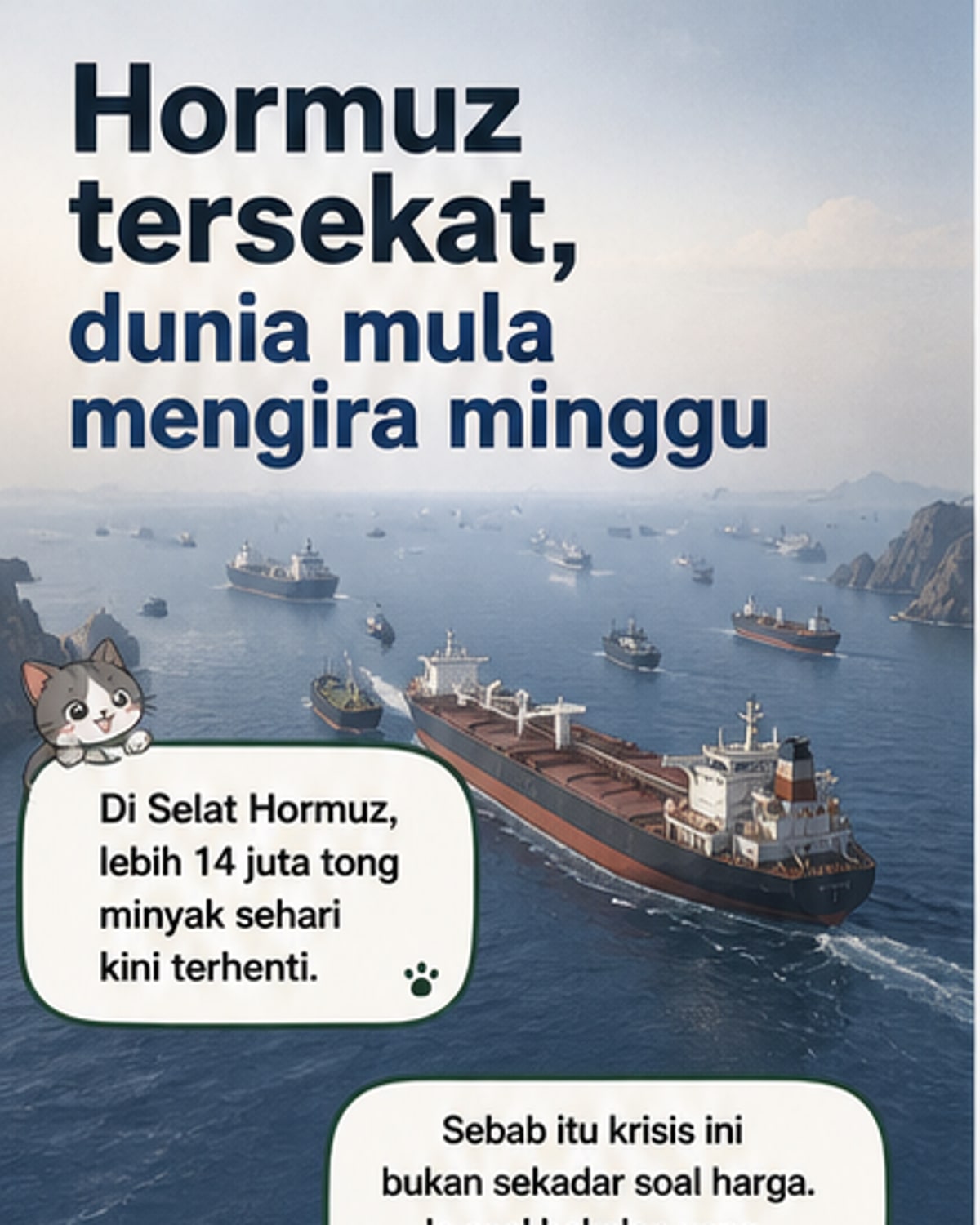 Krisis Minyak di Selat Hormuz