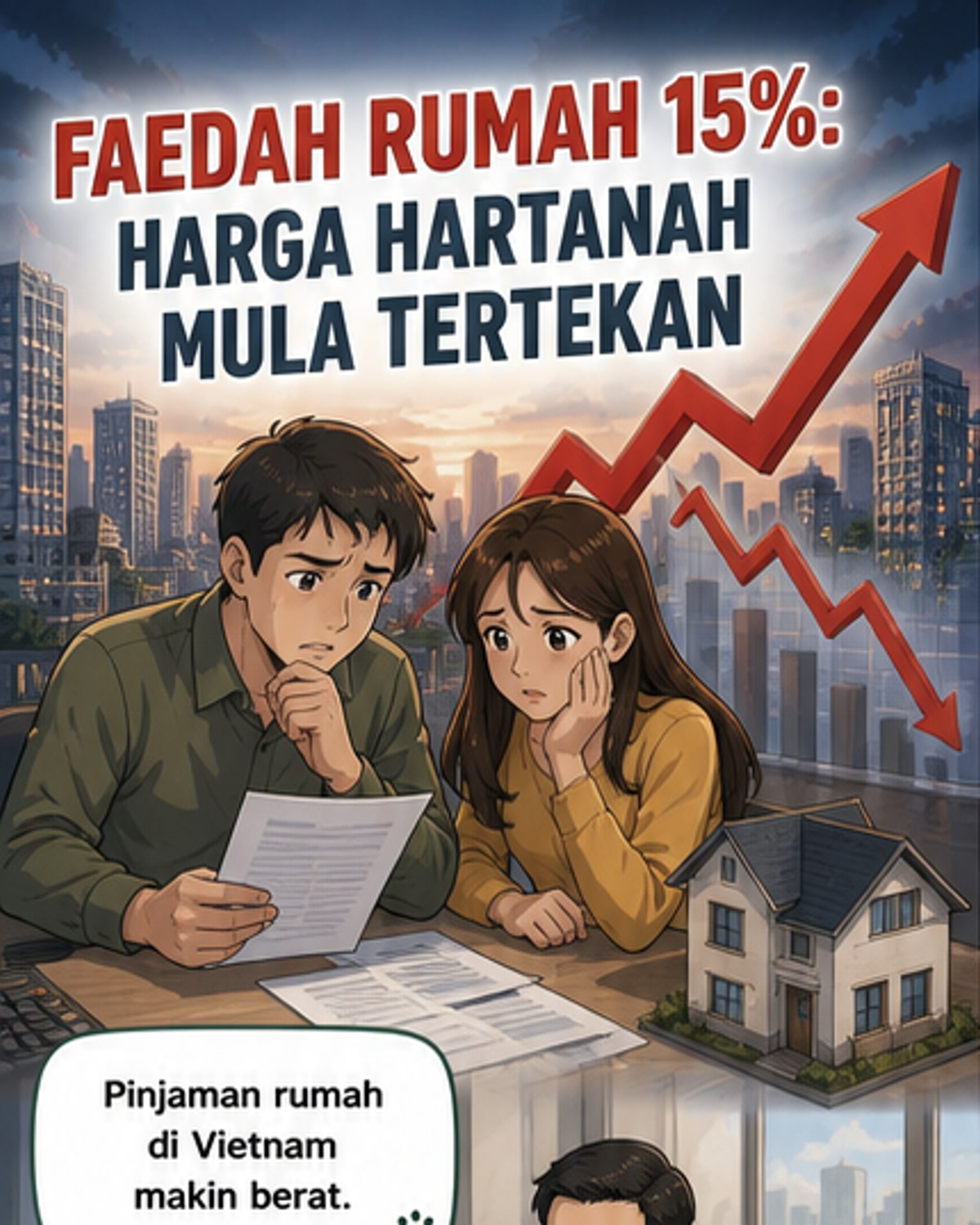 Pasaran hartanah Vietnam masuk fasa pelarasan