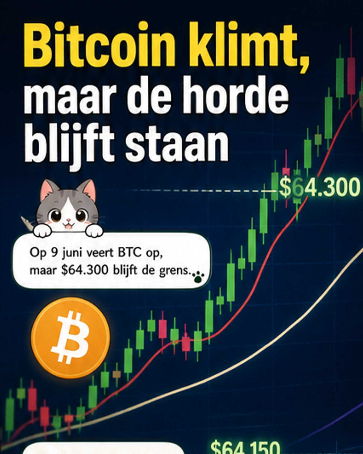 Bitcoin herstelt, maar altcoins stijgen sneller