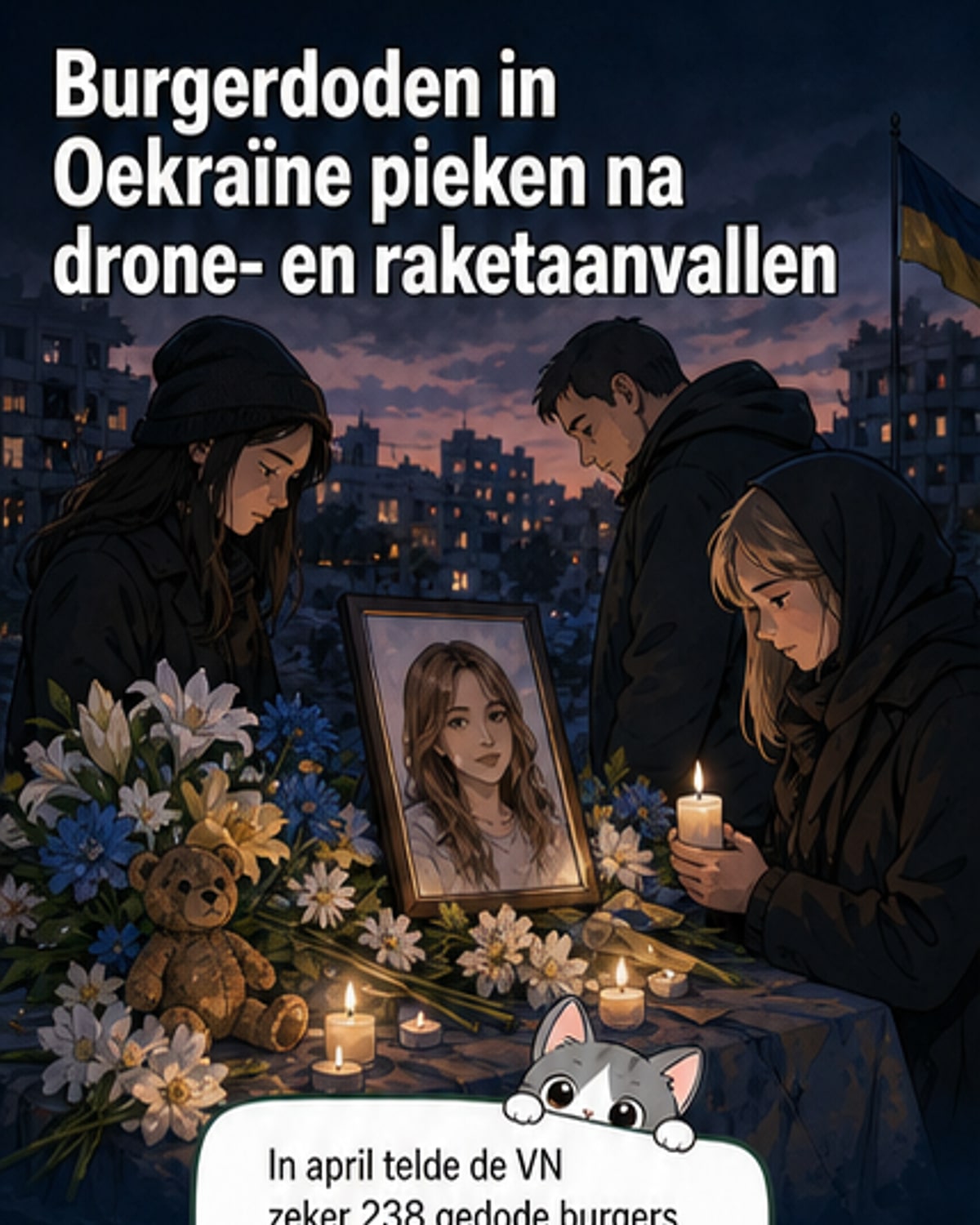 Meer burgerslachtoffers in Oekraïne