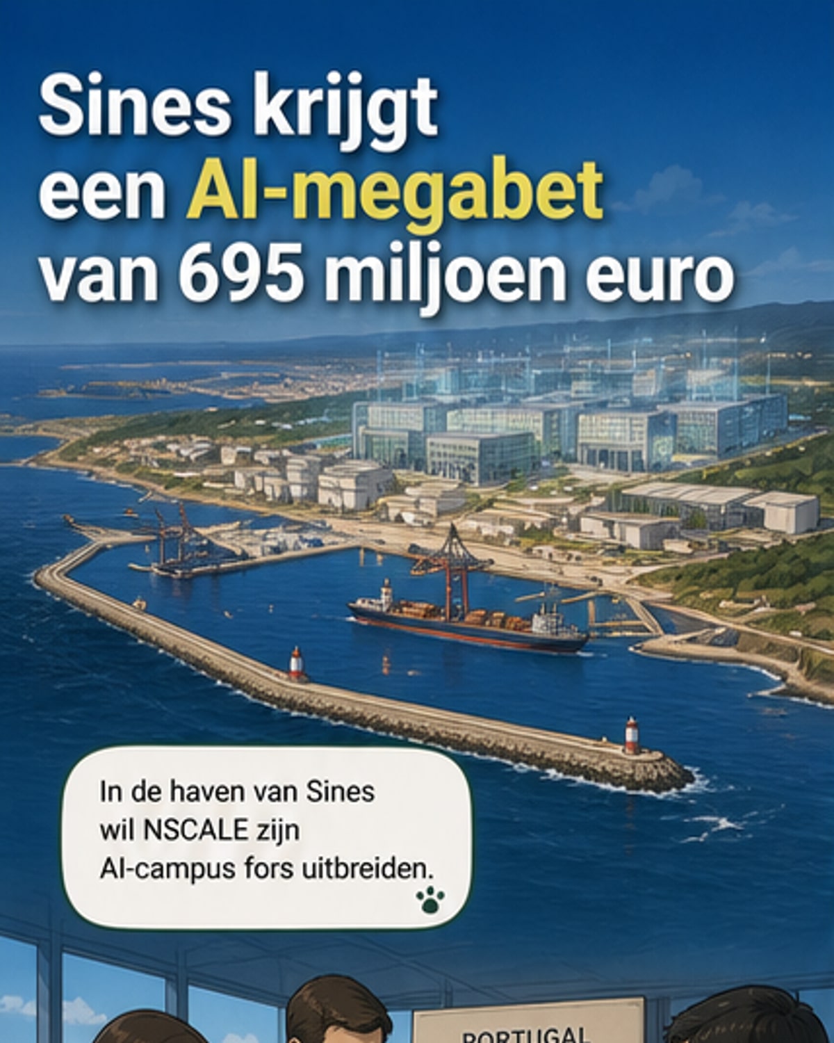 695 miljoen voor AI-datacampus