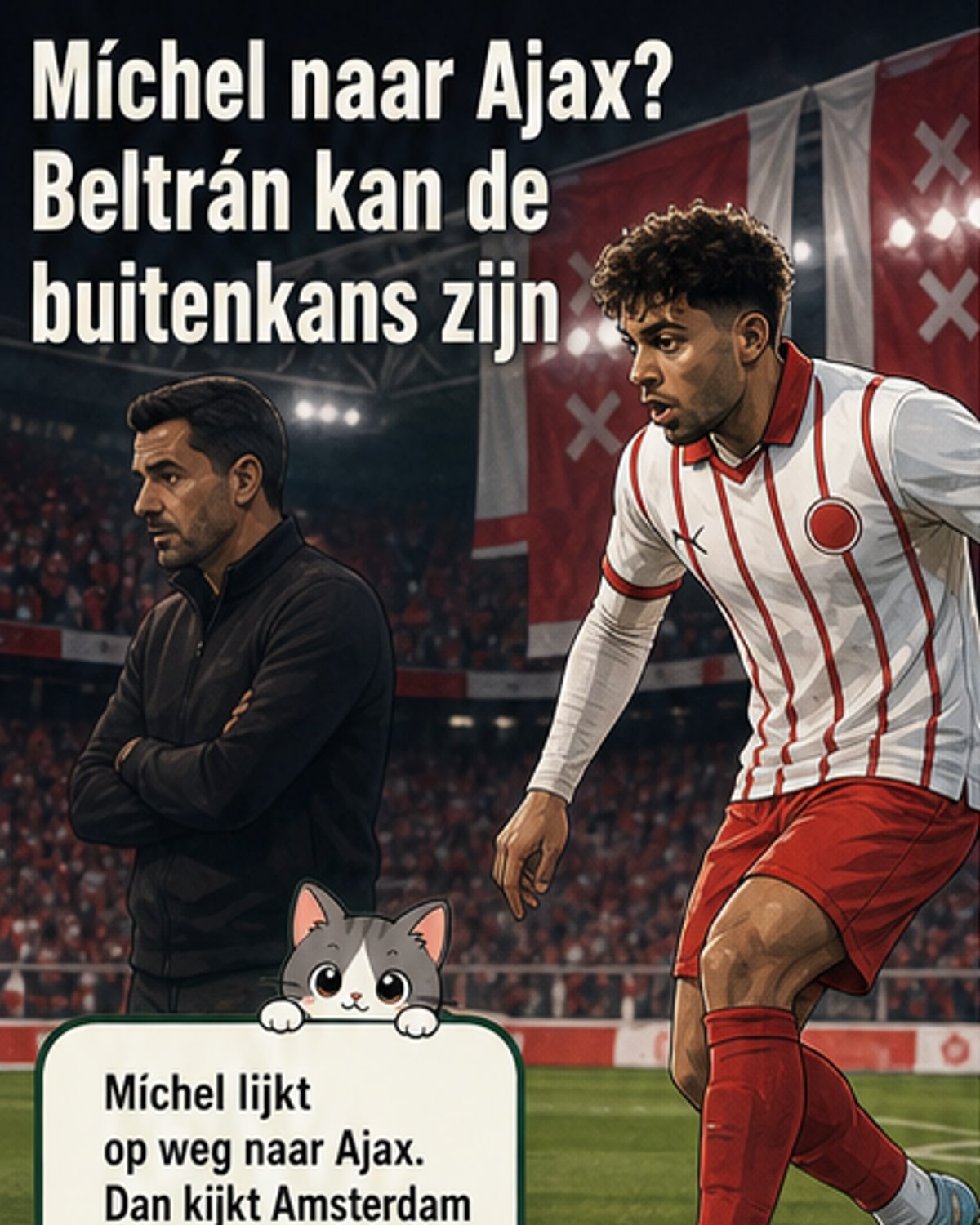 Míchel mogelijk nieuwe trainer bij Ajax