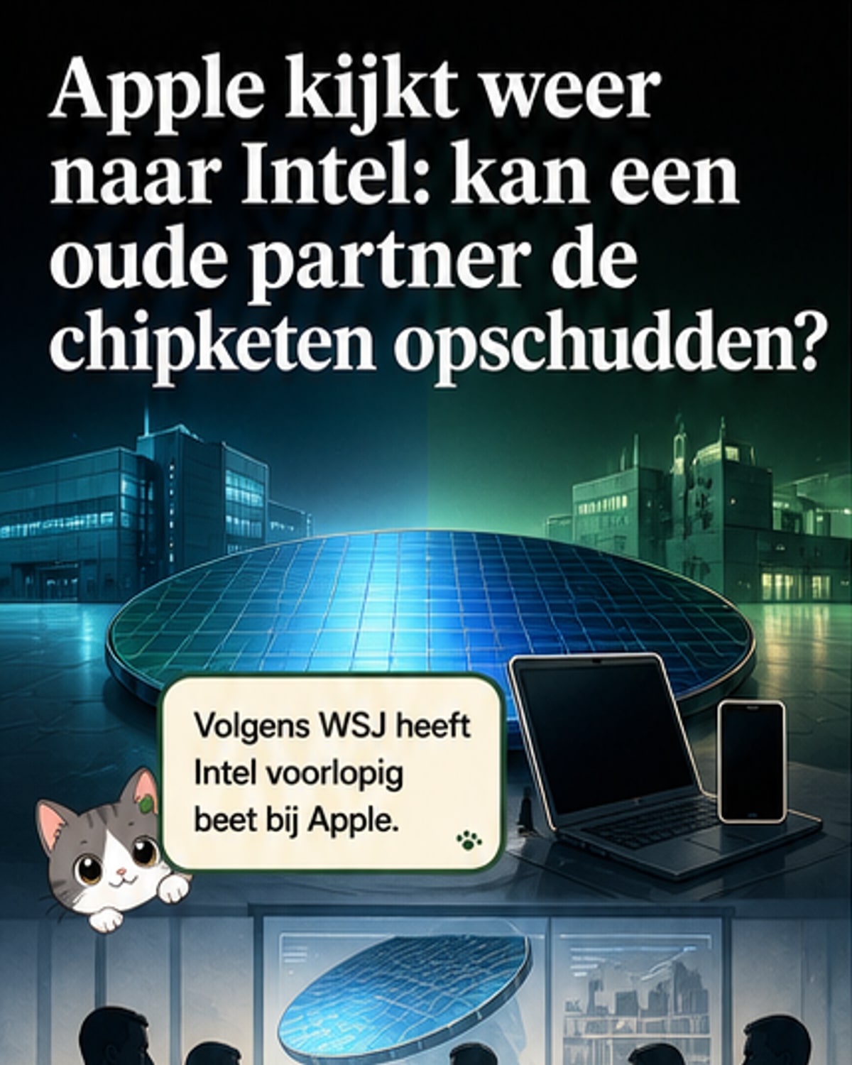 Apple en Intel sluiten chipdeal