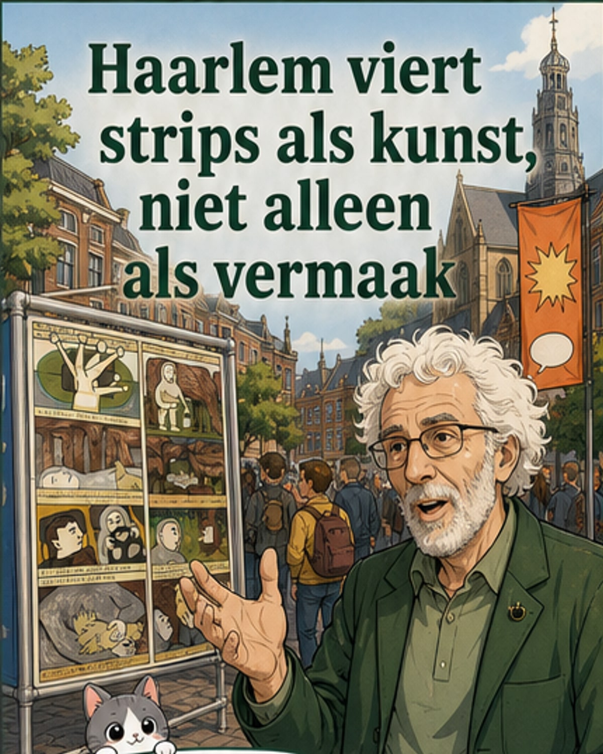 Haarlem viert het beeldverhaal