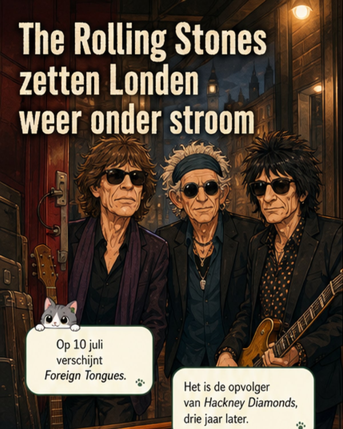 Rolling Stones brengen nieuw album uit