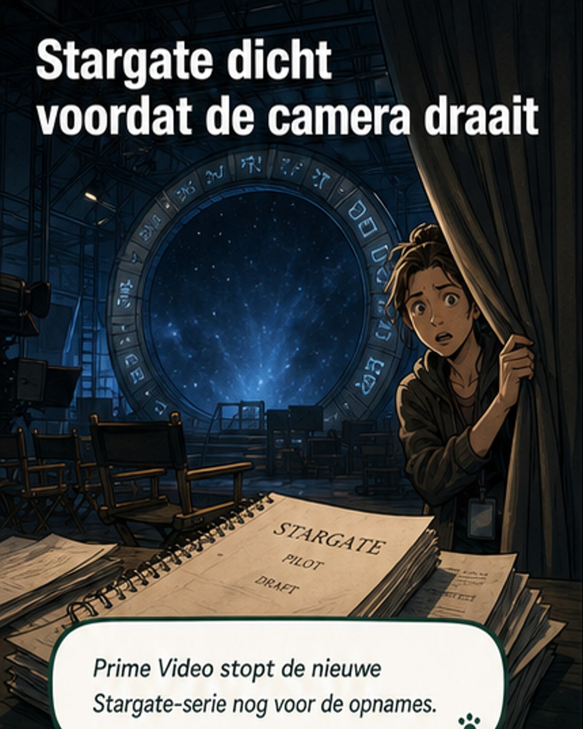 Stargate-serie al gecanceld voor opnames
