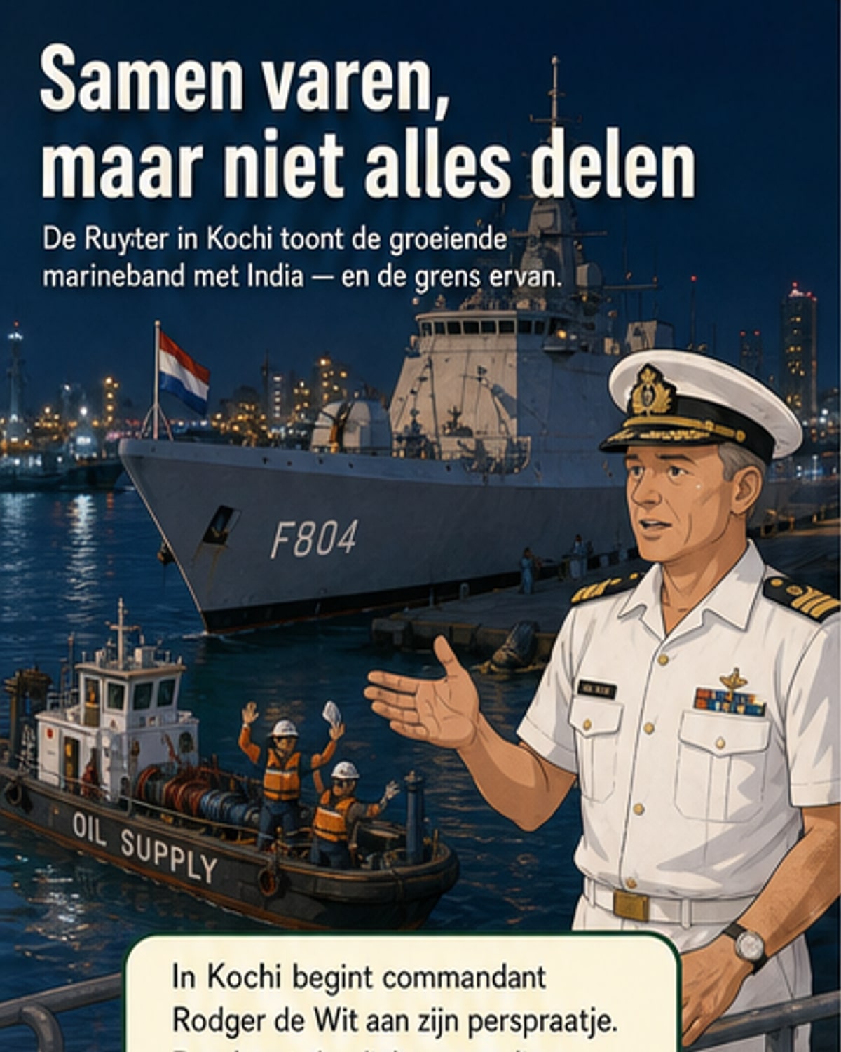 Nederland en India versterken maritieme banden