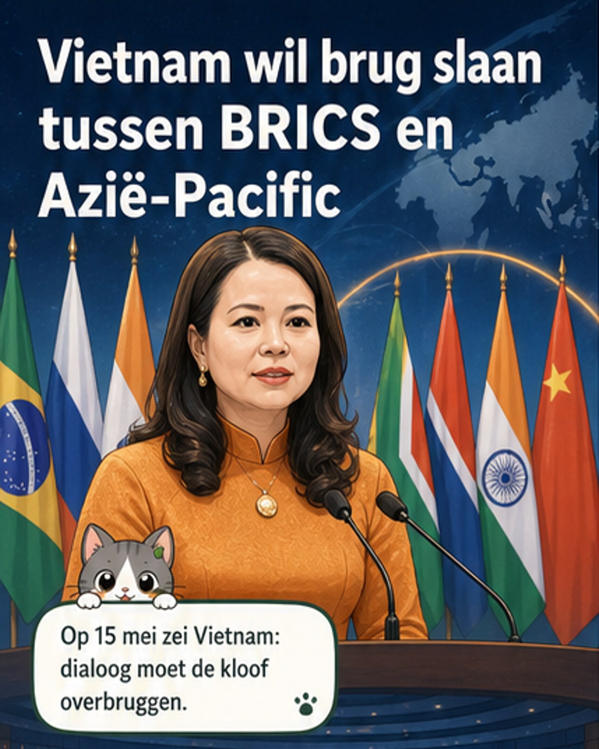 Vietnam zet zich in voor BRICS-regio dialoog