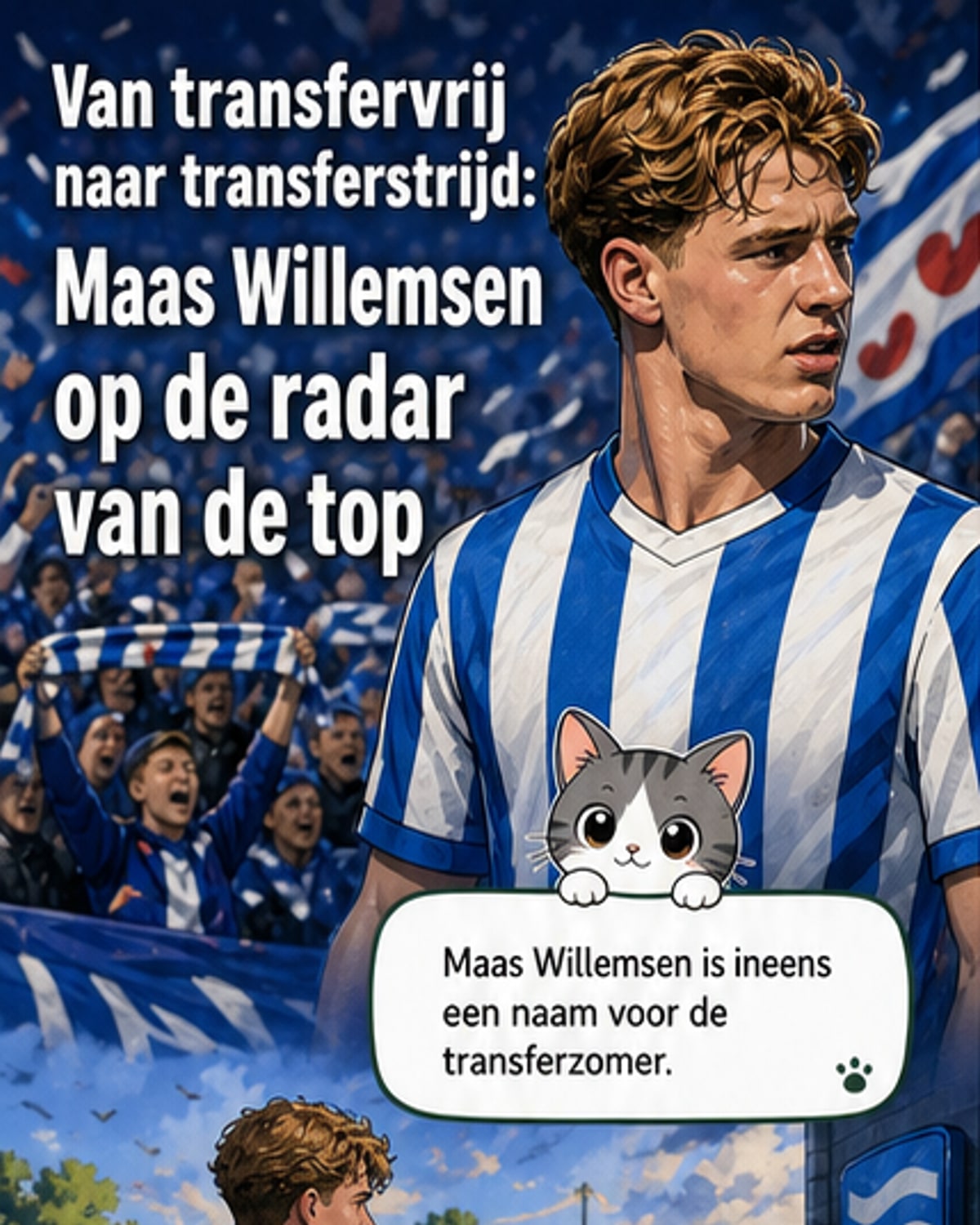 Drie topclubs houden dezelfde verdediger in de gaten