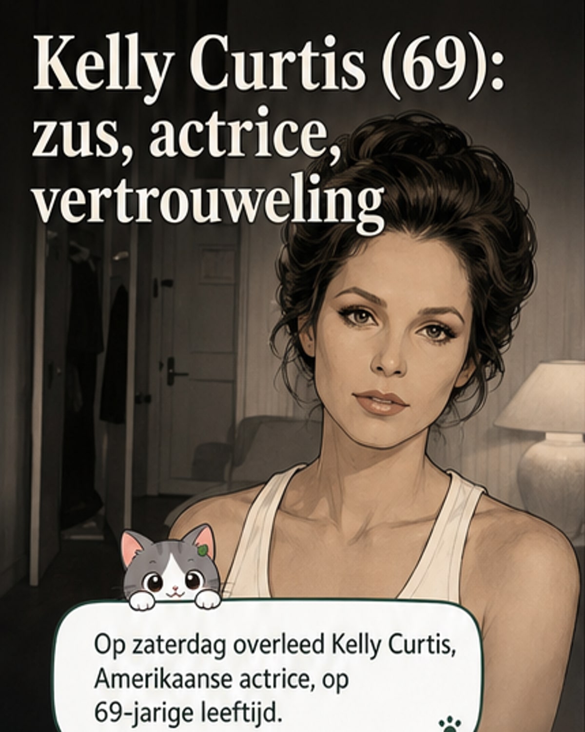 Kelly Curtis, zus van Jamie Lee, overleden