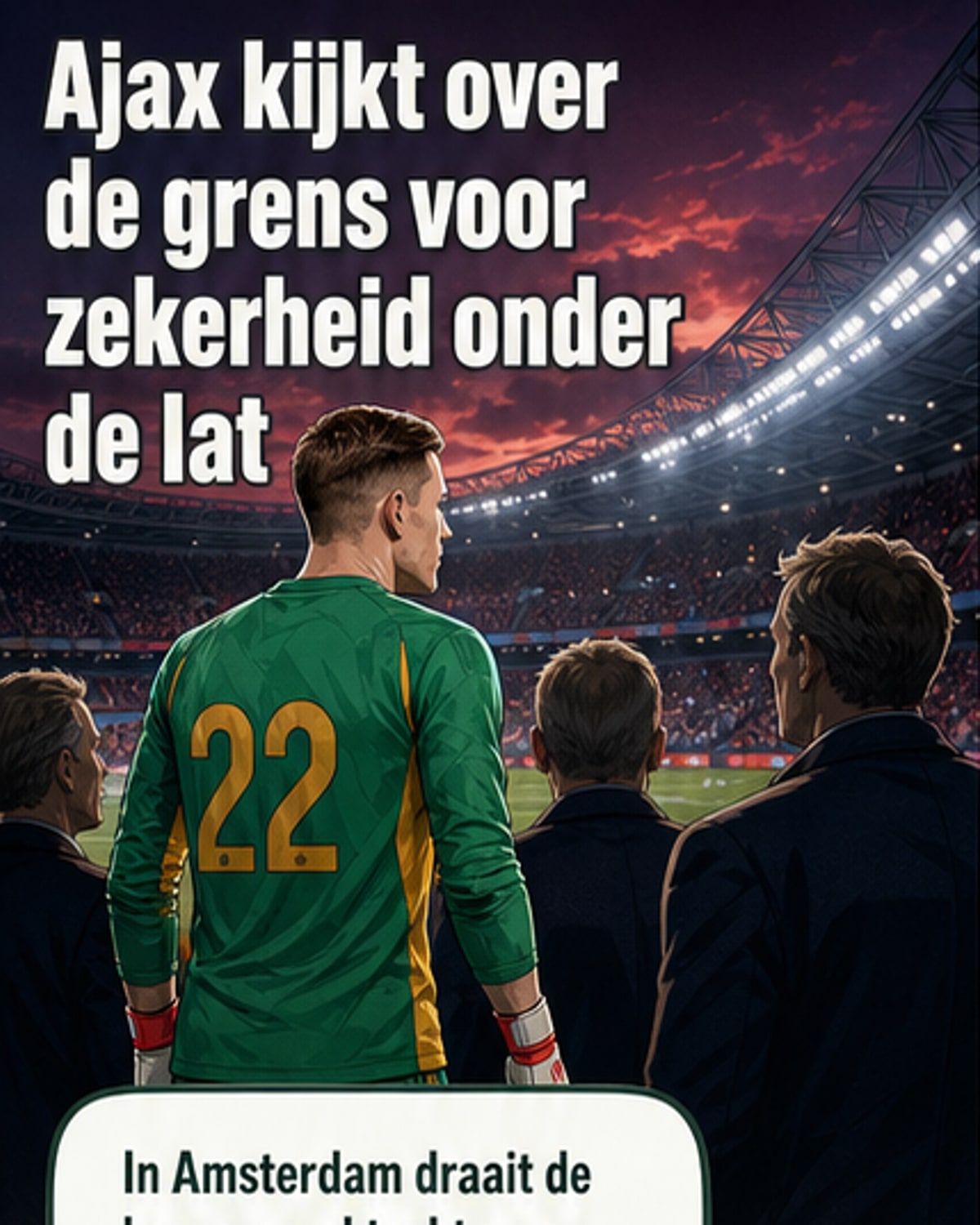 Ajax zoekt nieuwe topkeeper