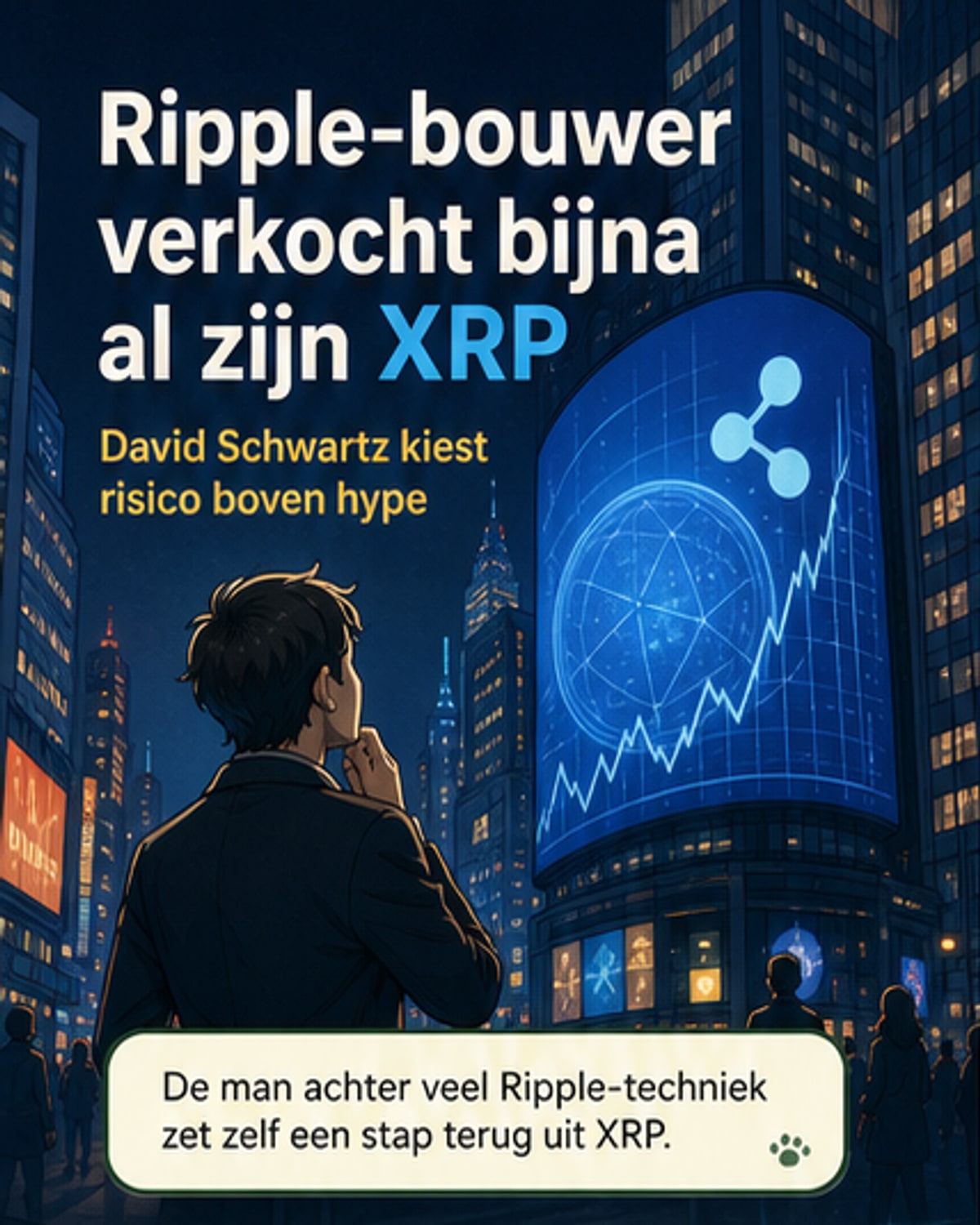 Ex-Ripple-topman verkoopt bijna al zijn XRP