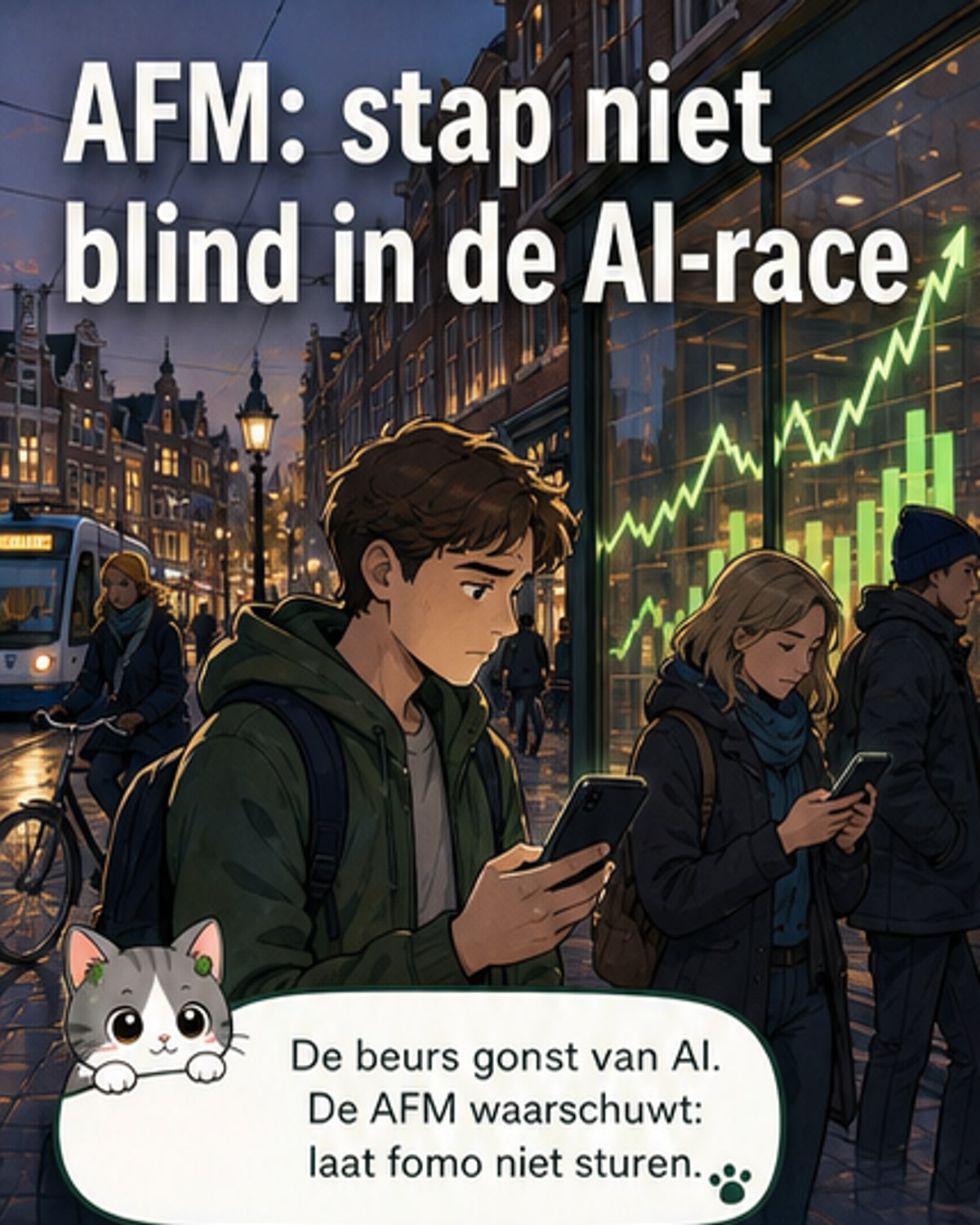 AFM waarschuwt voor AI- en SpaceX-beleggingen