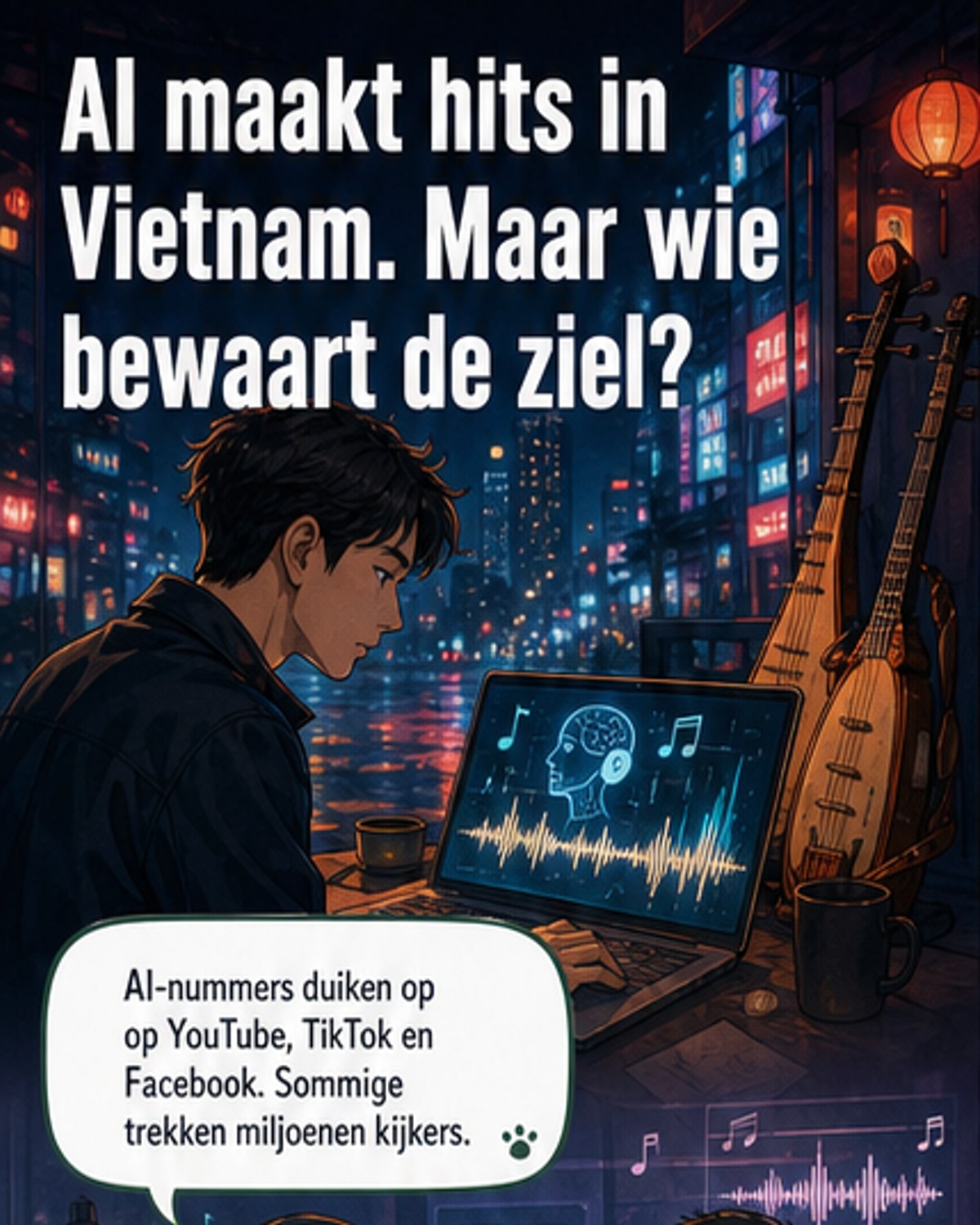 AI componeert muziek — maar kan het emotie vangen?
