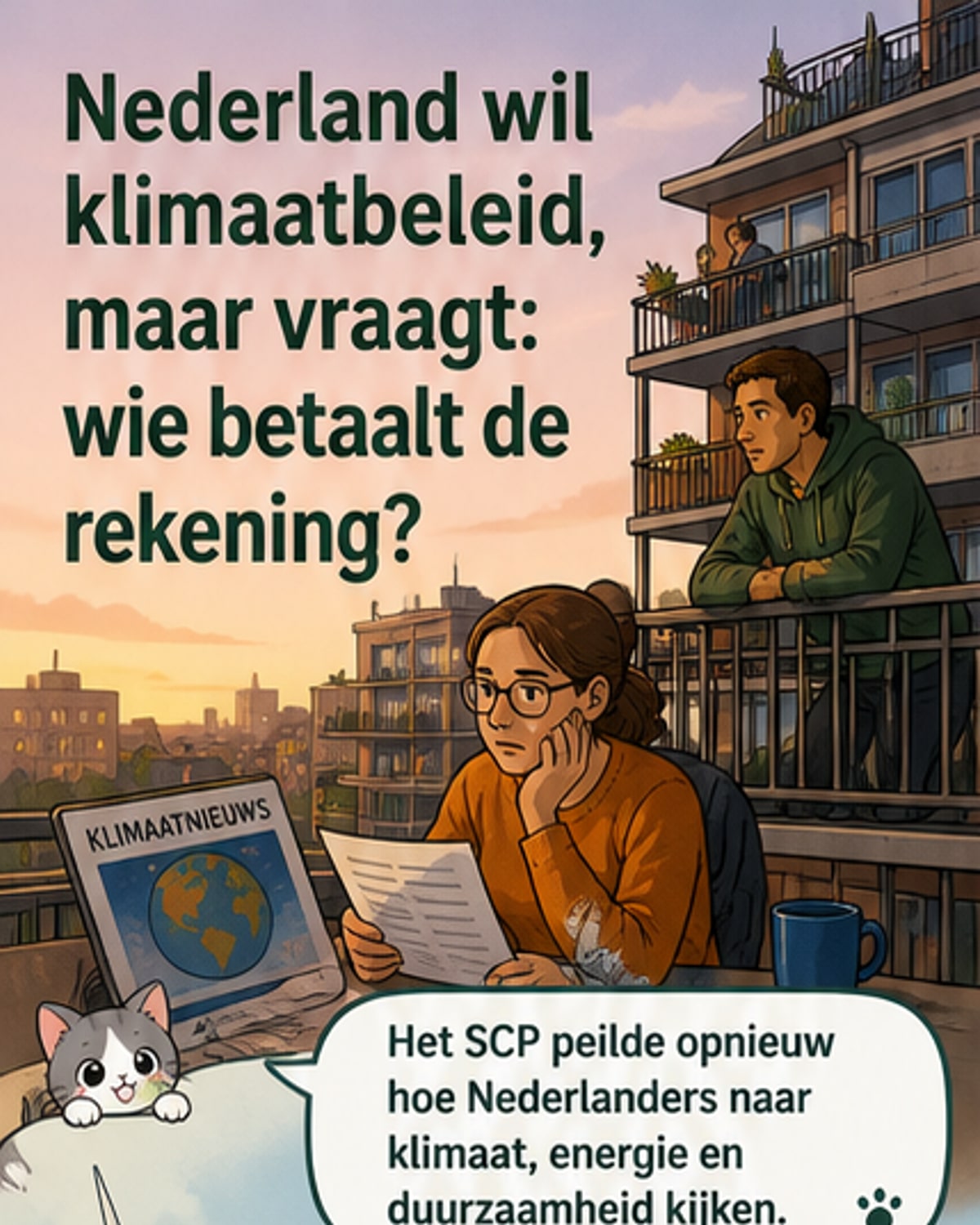 Meerderheid steunt klimaatbeleid, maar ziet oneerlijke lasten