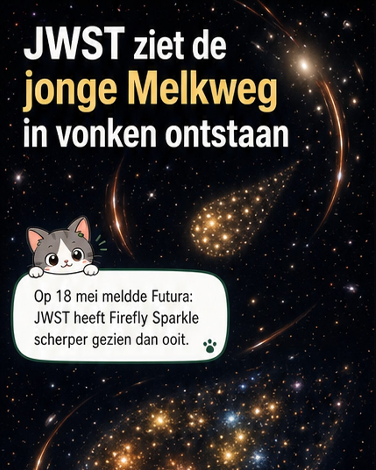 JWST vangt kosmische vuurvliegjes