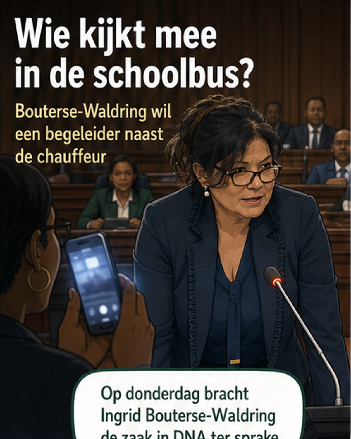 Parlementariër vraagt begeleider bij schoolbussen
