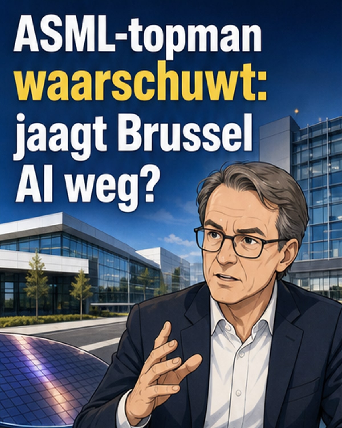 ASML-topman: Europa remt AI te hard af