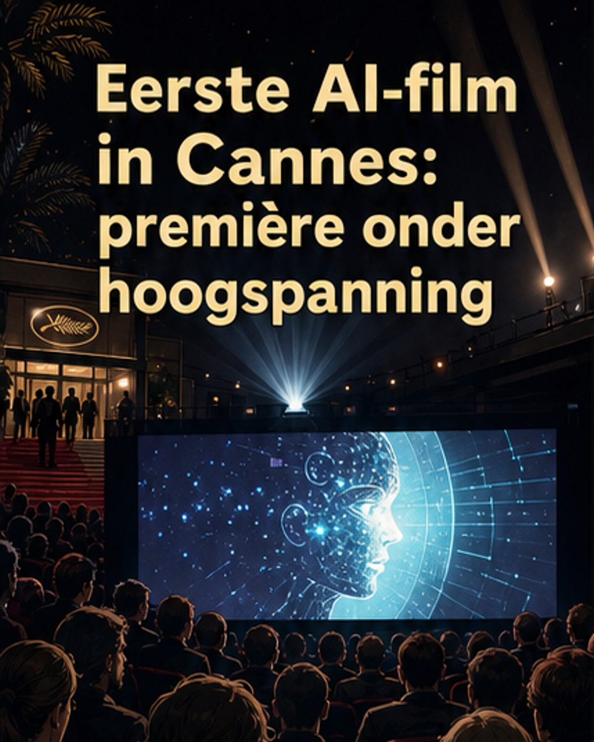 Eerste AI-film in Cannes: pijnlijke ontvangst