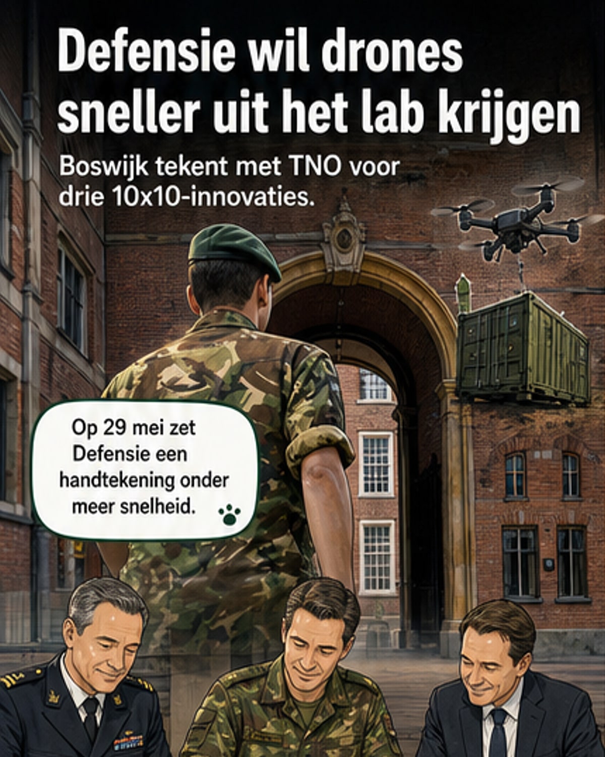 Sneller de nieuwste technologie in handen