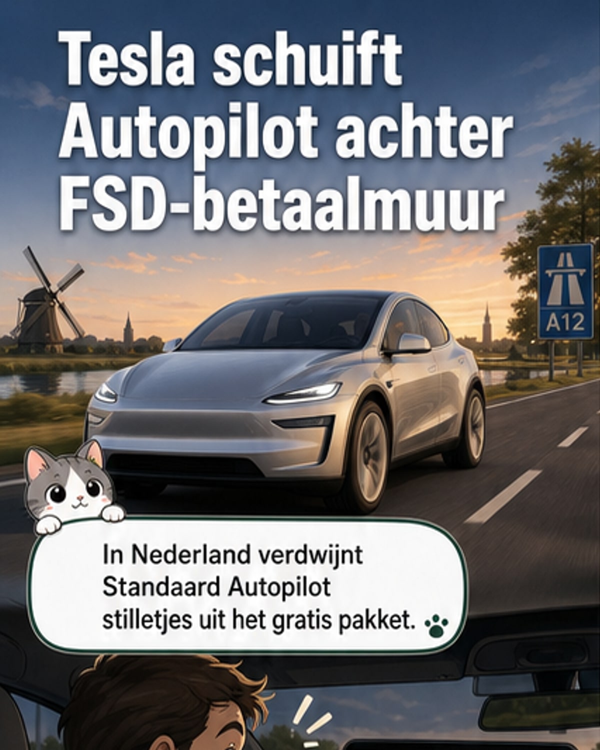 Tesla haalt gratis Autopilot weg